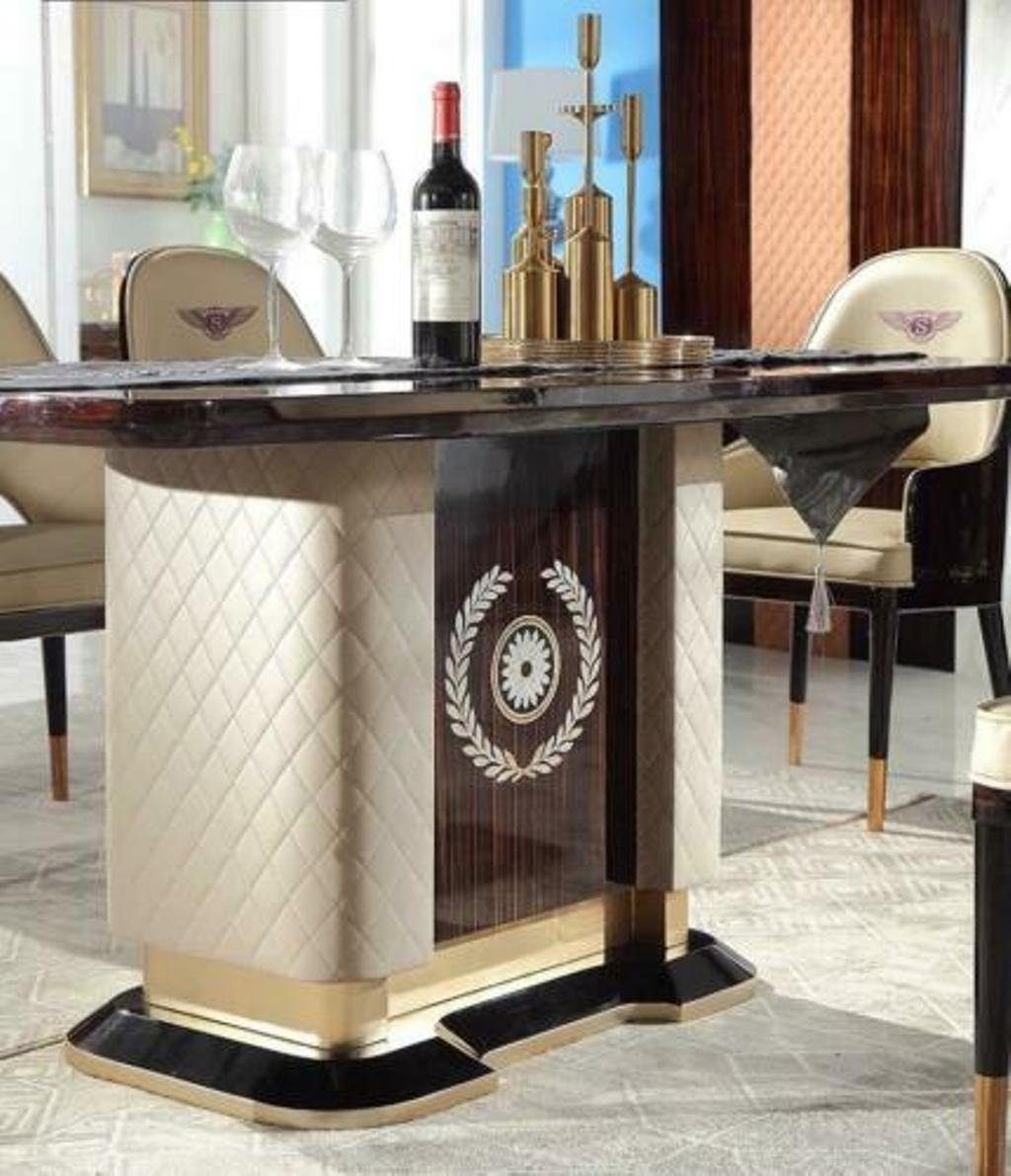 Esstisch, Design Holz Tisch Hochglanz Zimmer JVmoebel Ess Wohn Luxus