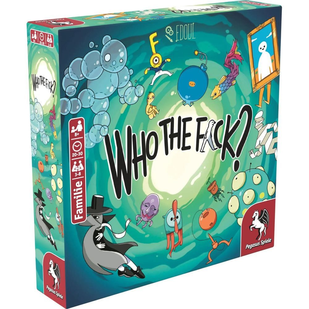 Pegasus Spiele Spiel Who the F*ck?