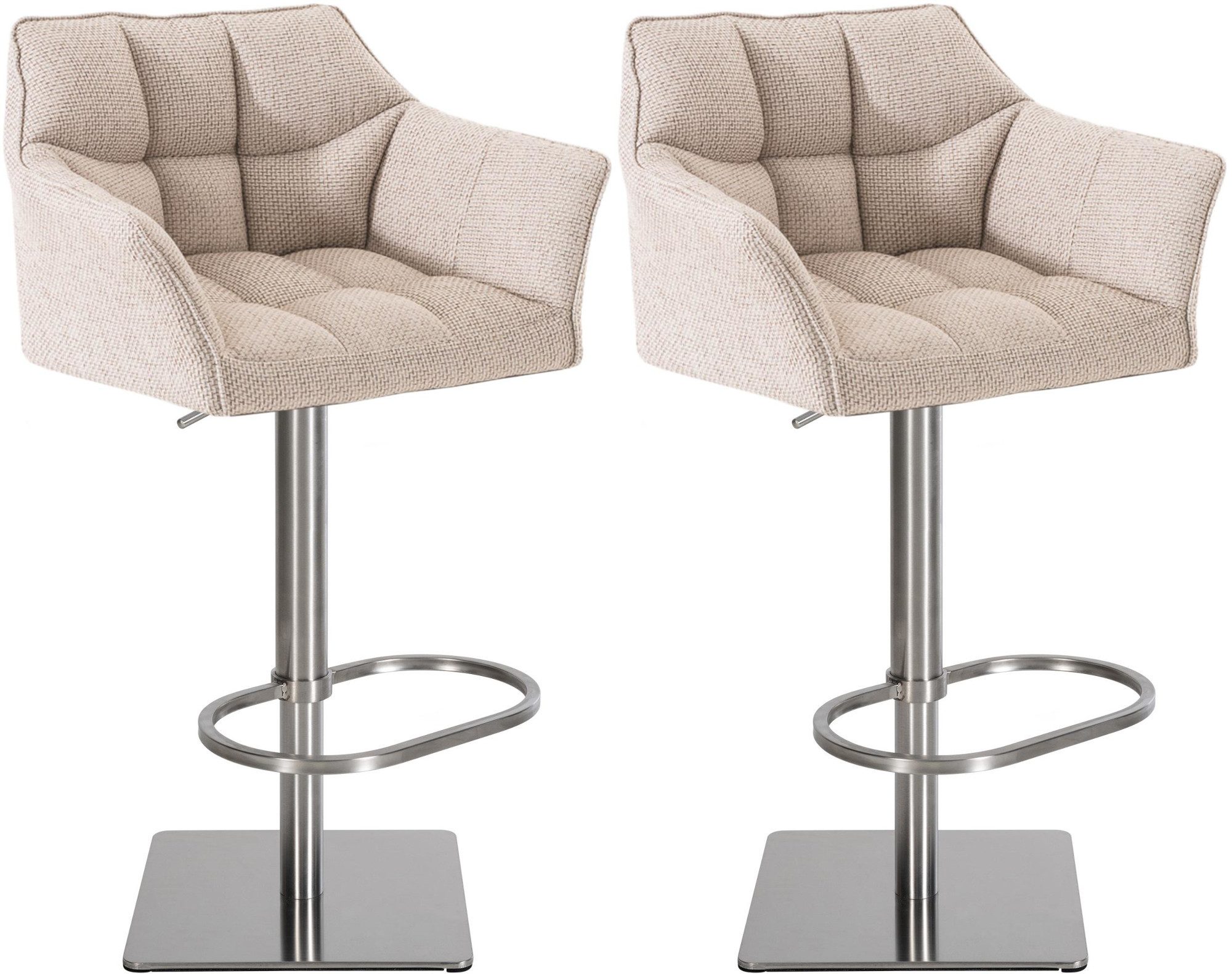 CLP Barhocker Damaso (2er Set, 2 günstig online kaufen