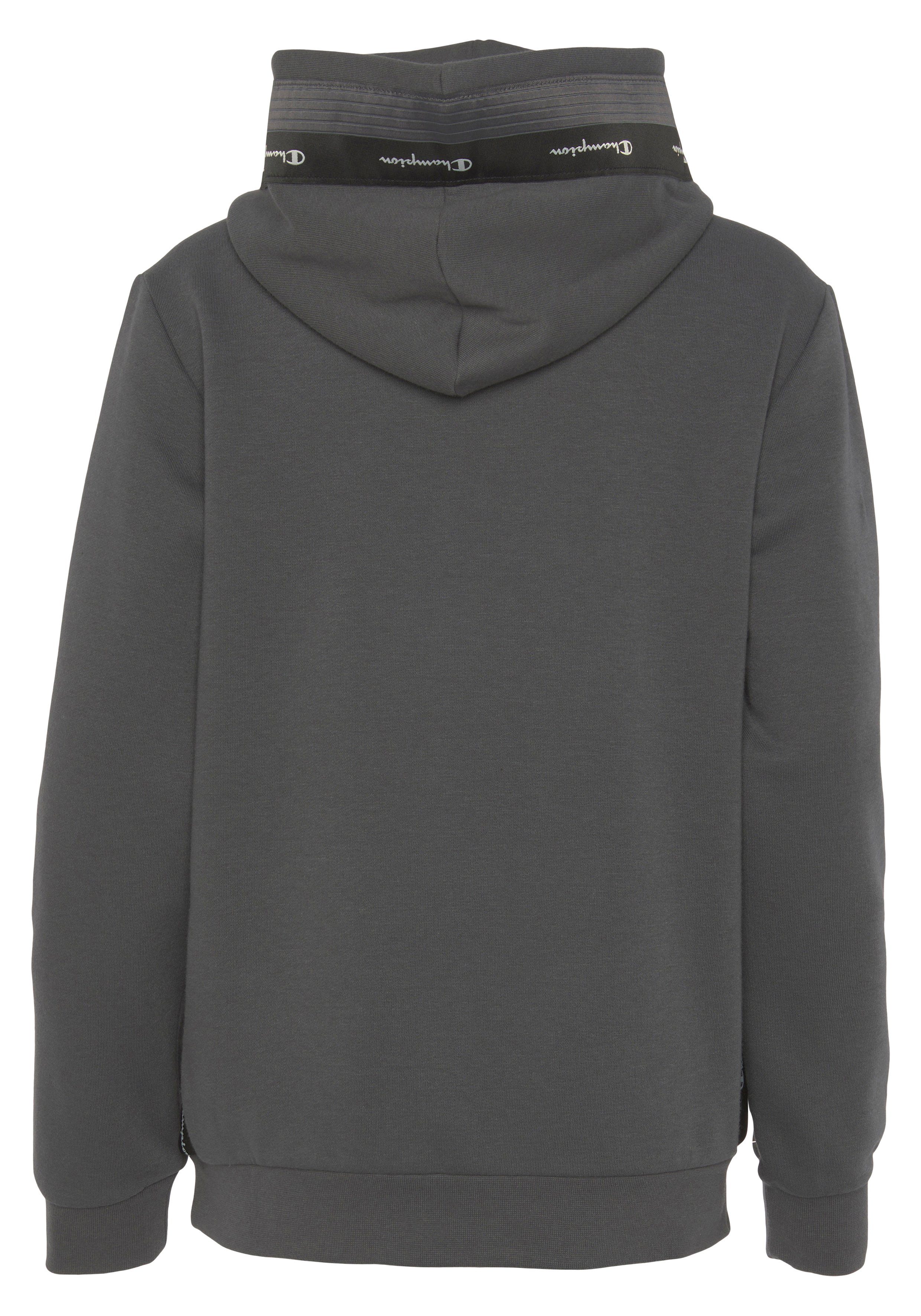 Hooded für Sweatshirt Kinder - grau Tape Kapuzensweatshirt Champion