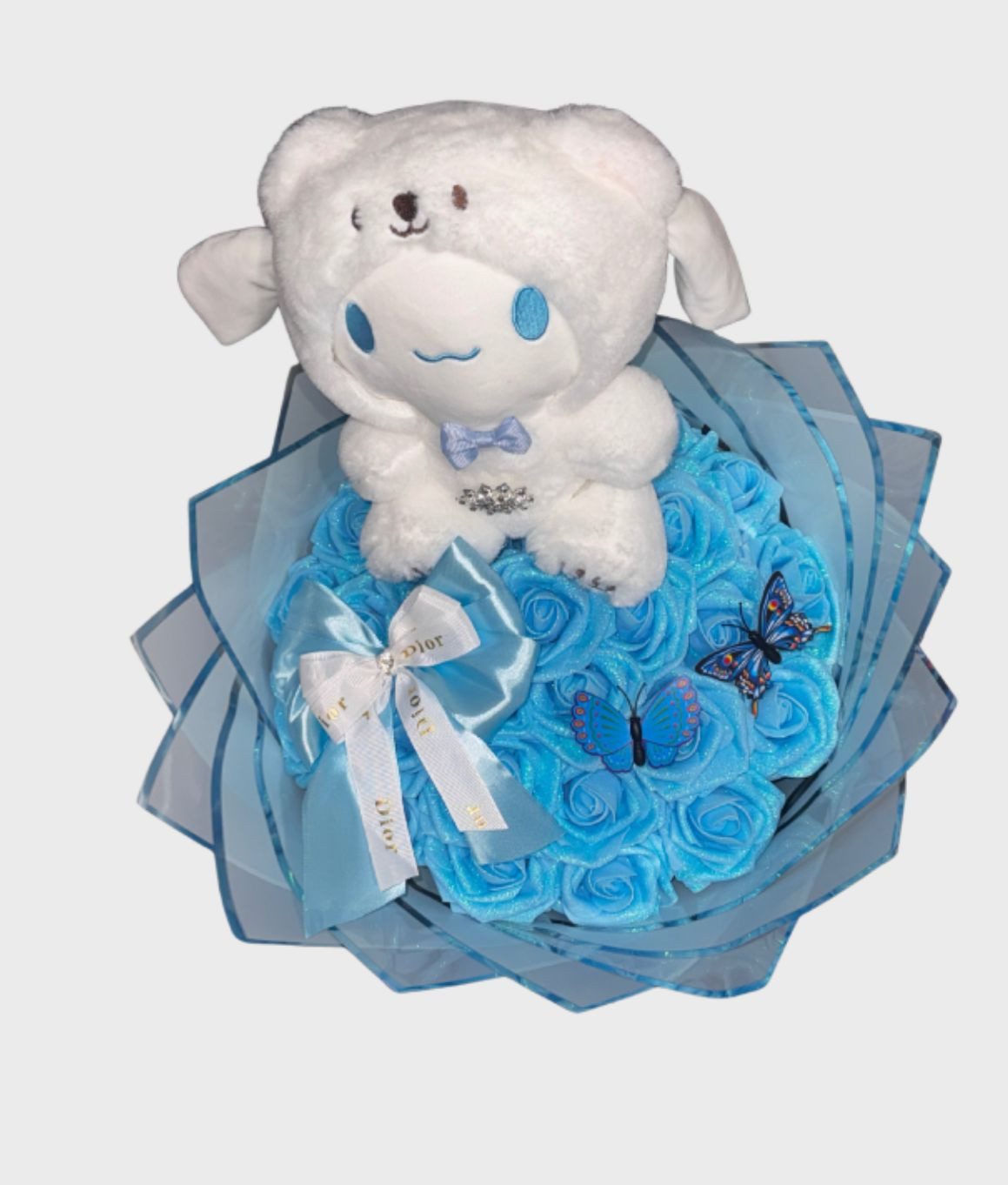 Kunstblumenstrauß Blumenstrauß / Rosen / Bouquets / Blumen / Künstliche Blu günstig online kaufen