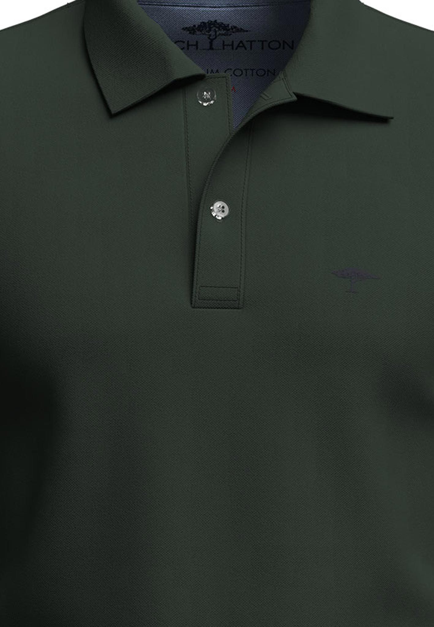 FYNCH-HATTON Poloshirt mit Logo Stickerei