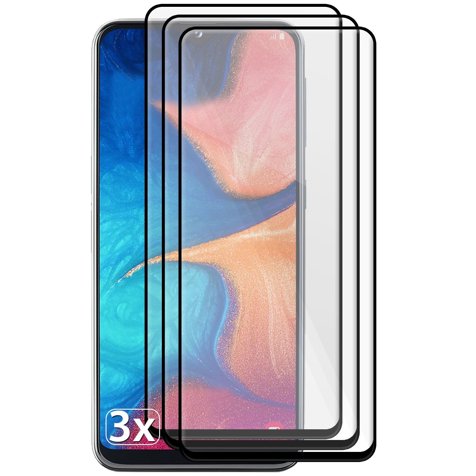 Panzerglas für Xiaomi Poco M3 Glas Folie Displayschutz Schutzfolie