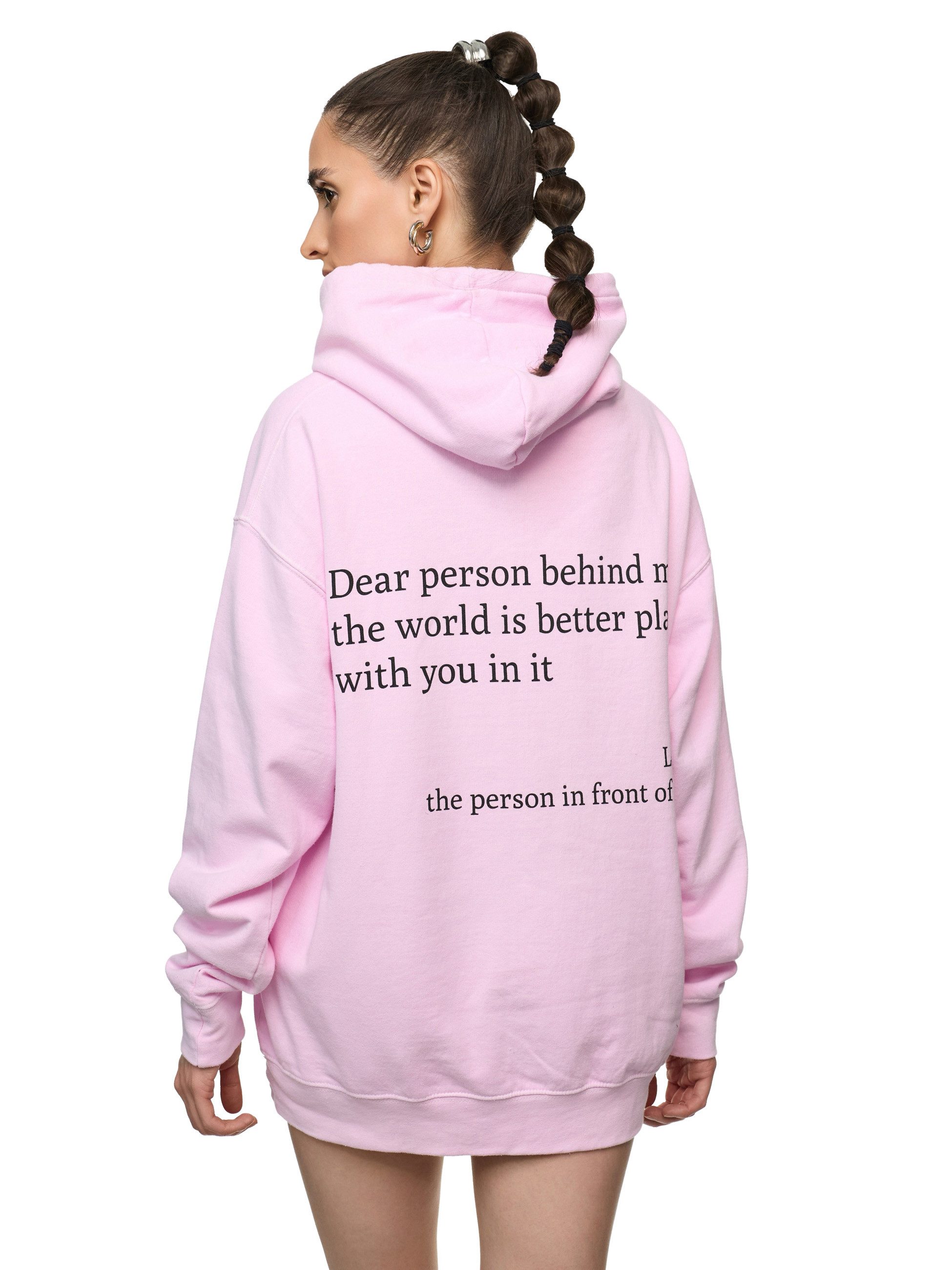 Worldclassca Hoodie Worldclassca Print YOU ARE günstig online kaufen