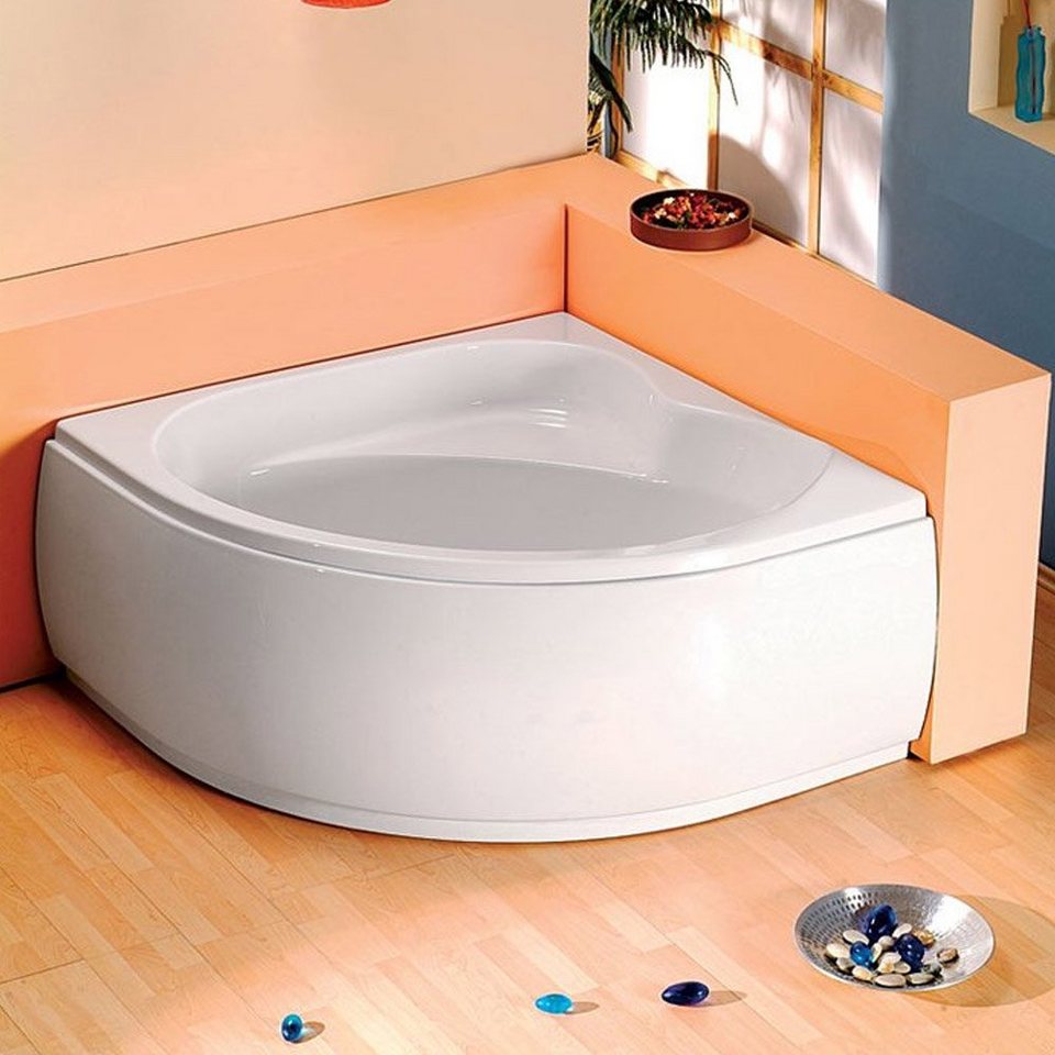 HAK Eckwanne »SIRIUS«, 130x130cm, Set, Badewanne 130x130x43cm inklusive