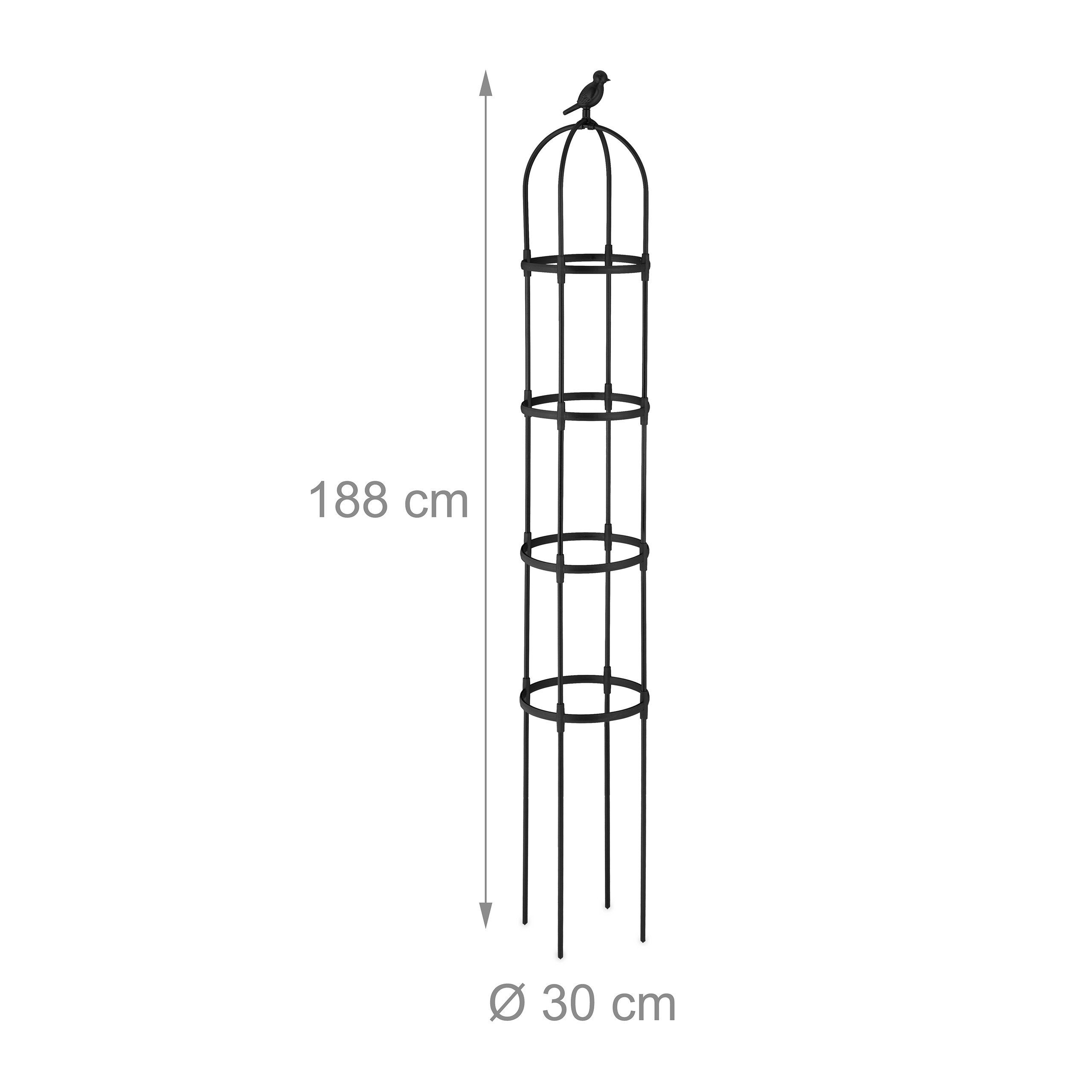 relaxdays Rankhilfe 188 cm hoch 2er Set, 2 St. – Bild 4 von 5