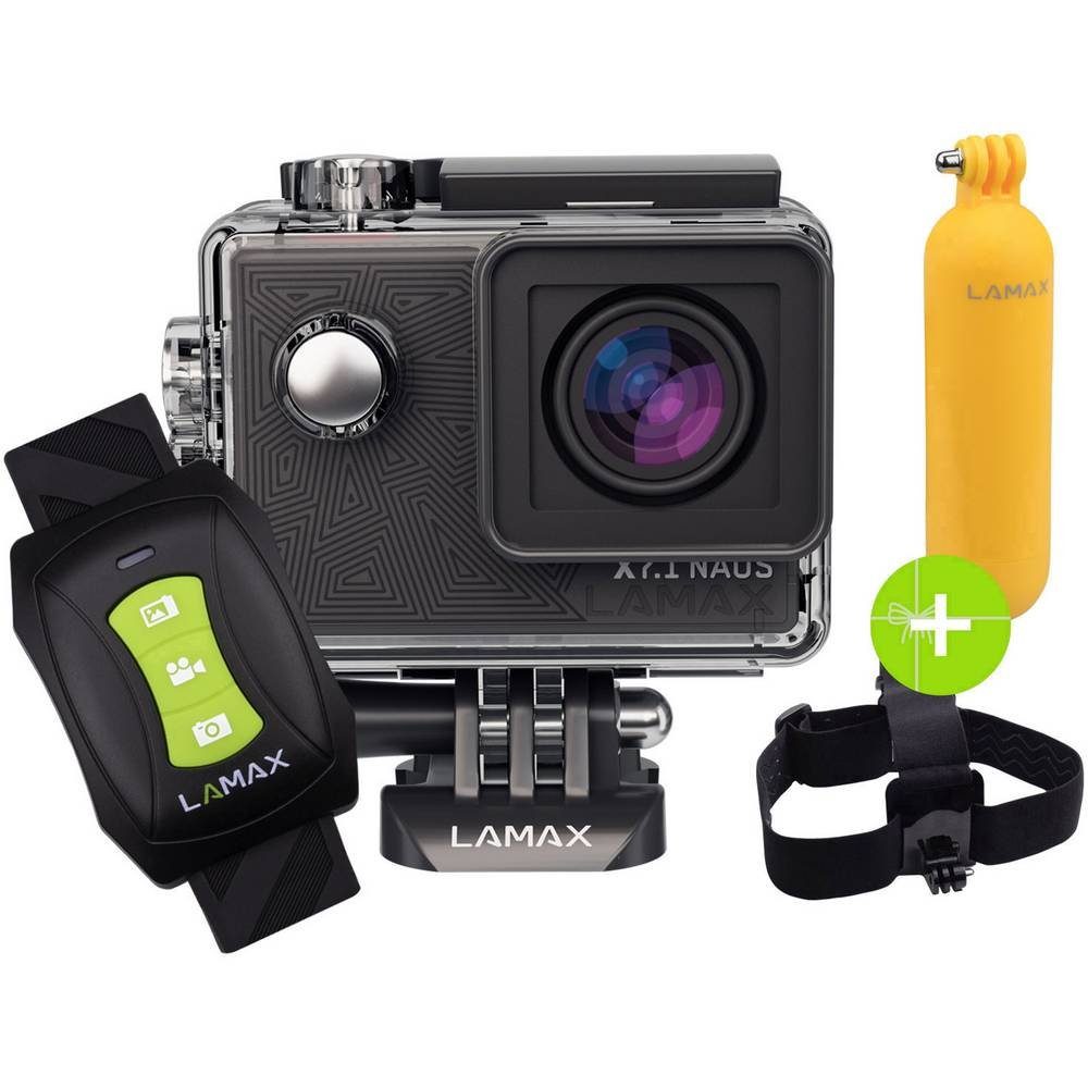 Cam Action HD, Actioncam WLAN) (Ultra X7.1 Full-HD, Wasserfest, LAMAX