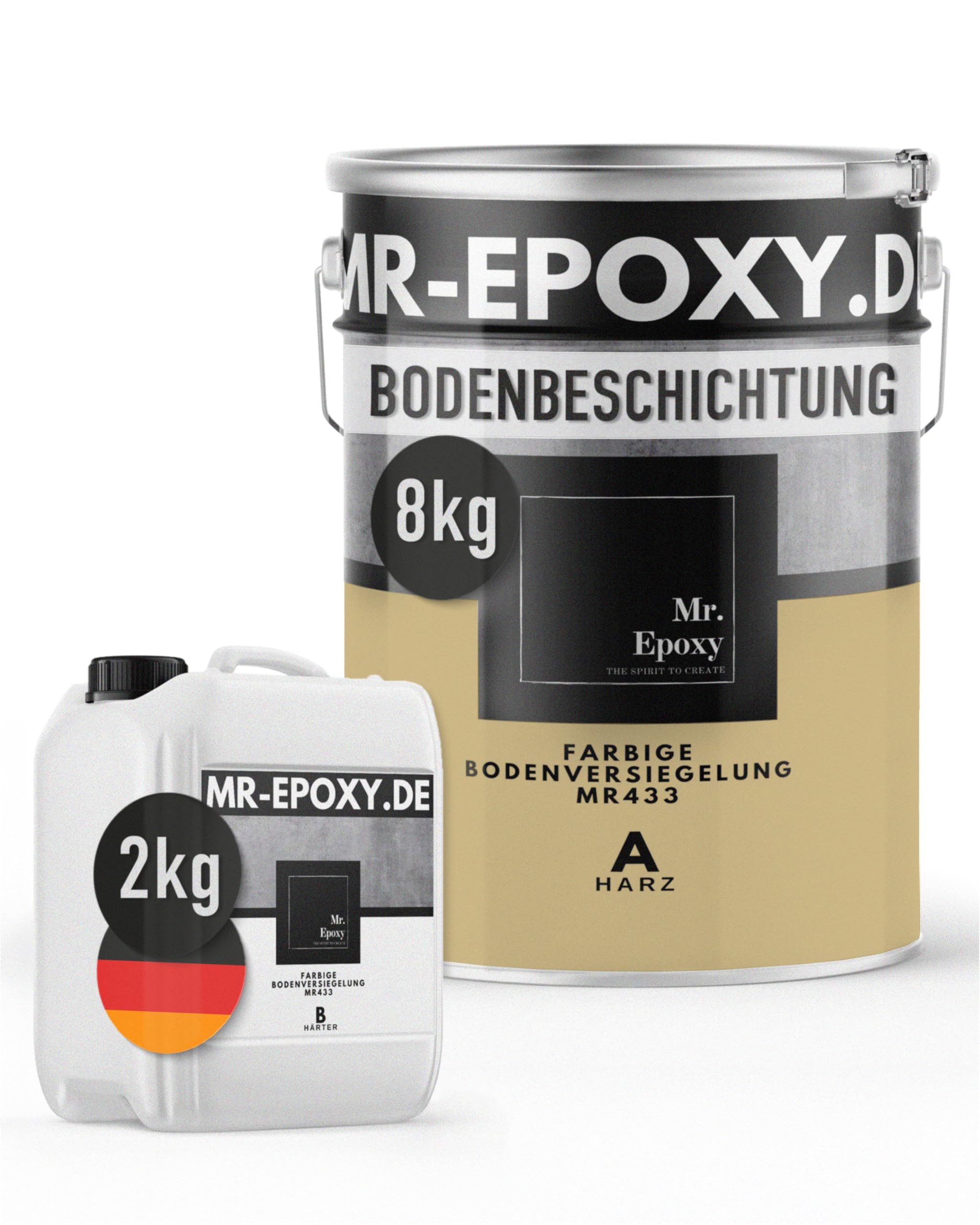 Mr. Epoxy Bodenversiegelung Epoxid-Bodenbeschichtung