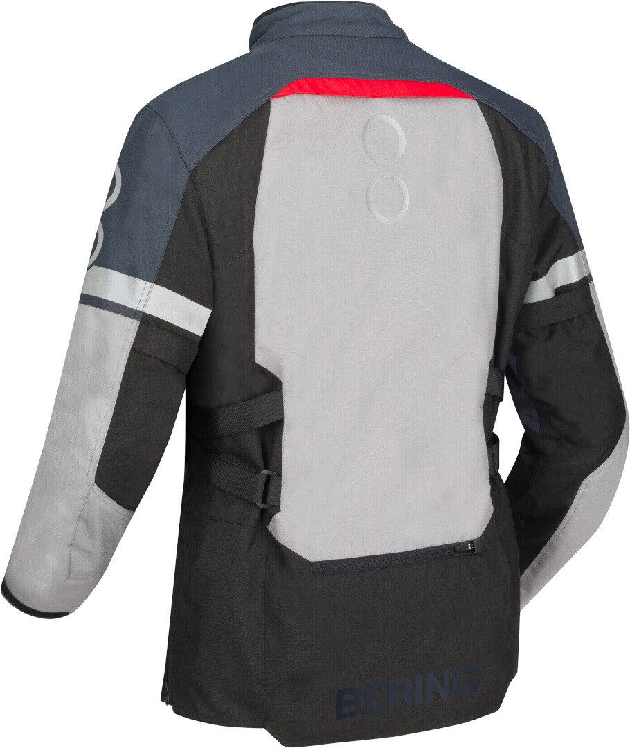 Bering Motorradjacke Halifax 17353 wasserdichte Motorrad Textiljacke herausnehmbares Innenfutter,wasserdicht