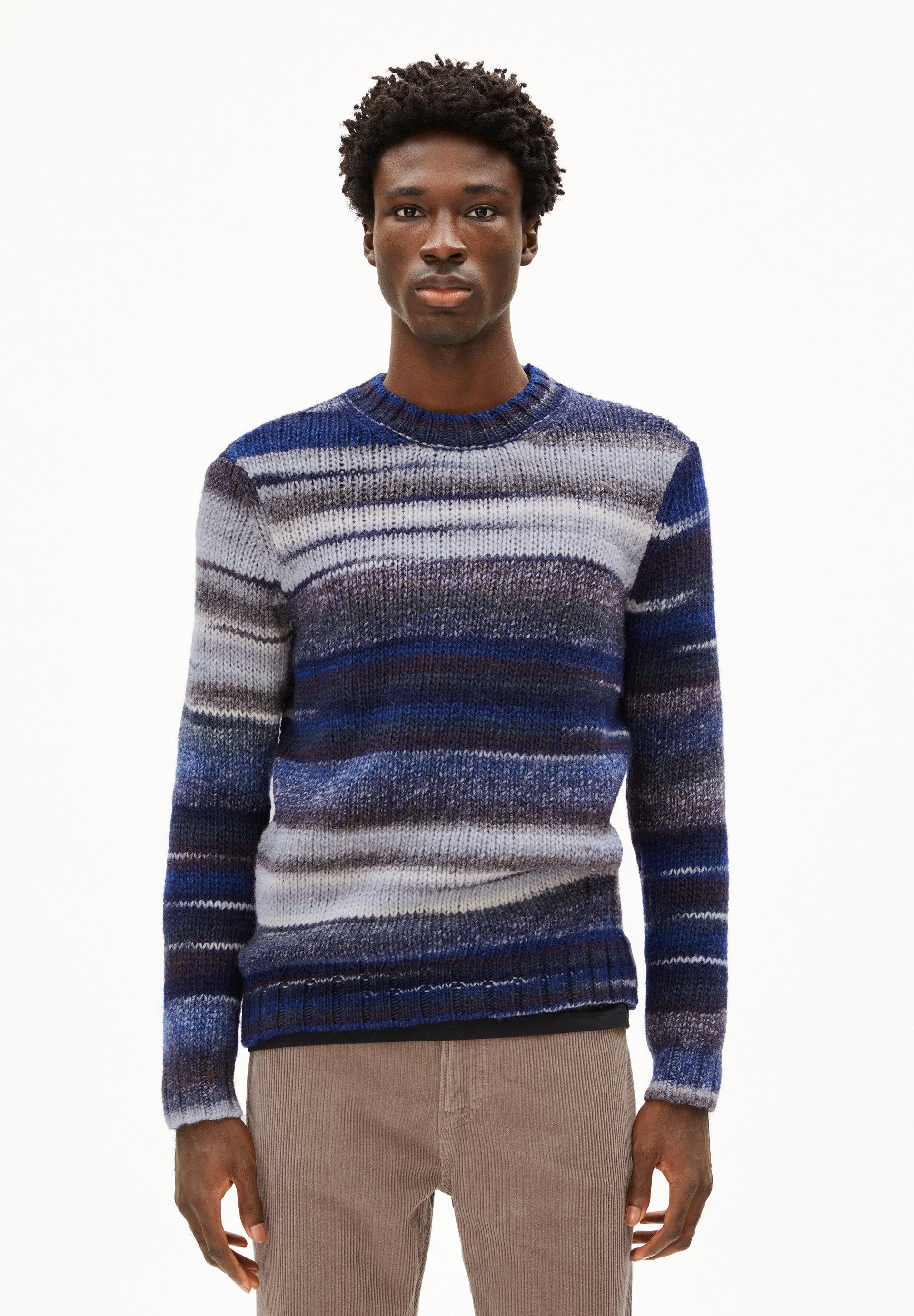 Armedangels Strickpullover OTTAA Pullover aus Bio-Baumwolle Regular Fit (Regular Fit) Regular Fit