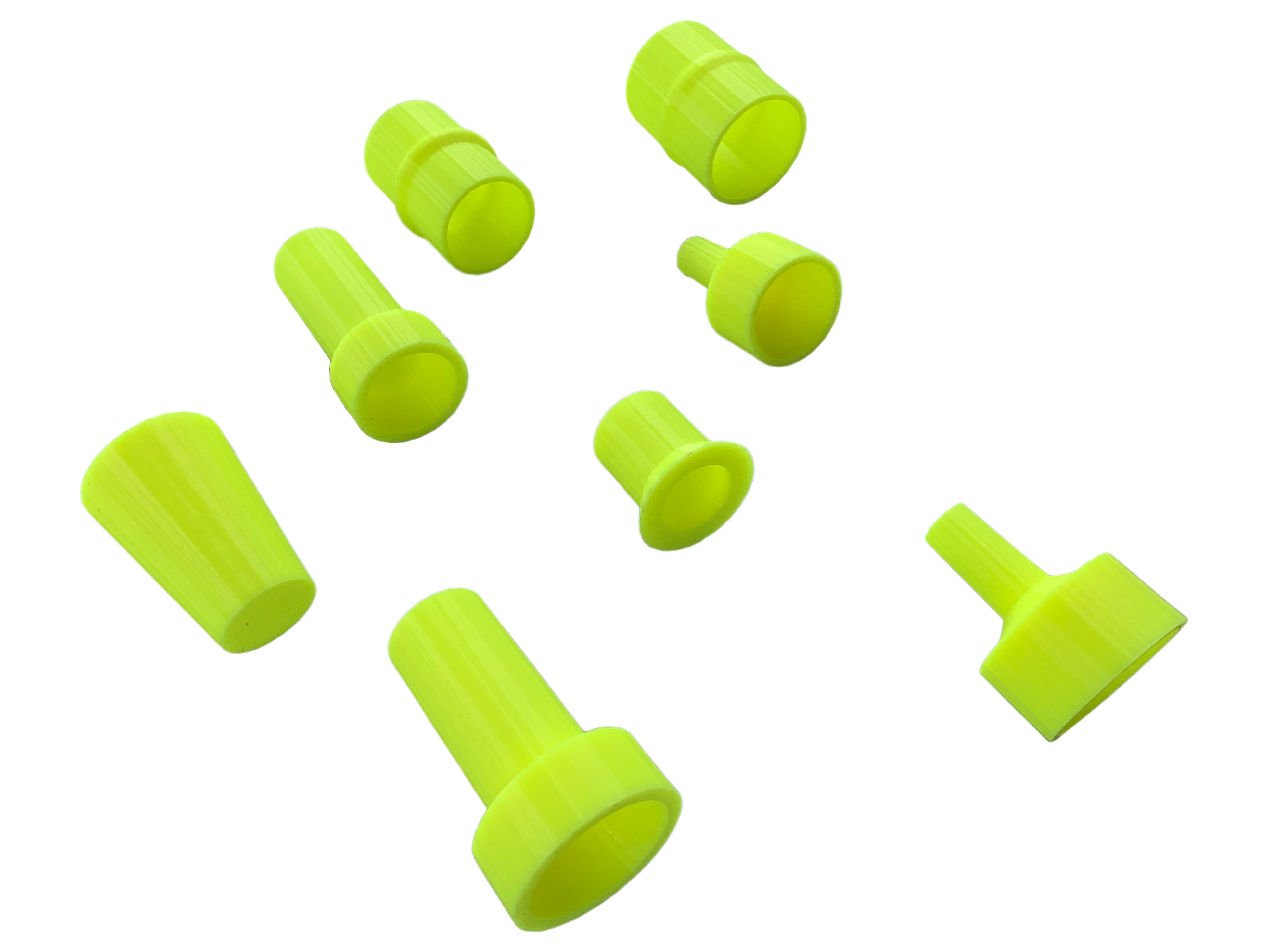 eXODA Poolschlauch Adapter Set 38 32 25 mm 8-teilig Verbinder, (8 St)