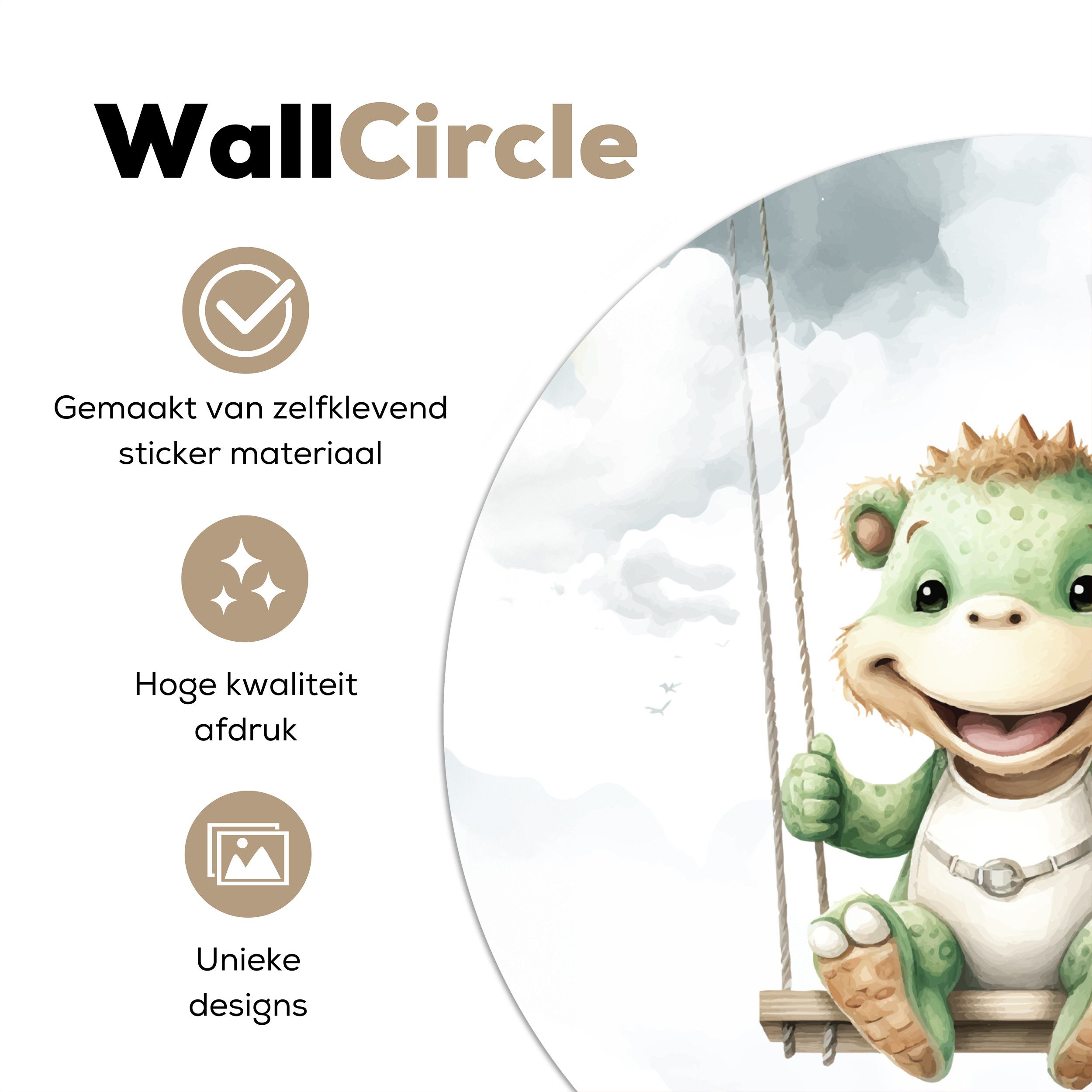 MuchoWow Wandsticker Drache - Tierbaby - günstig online kaufen