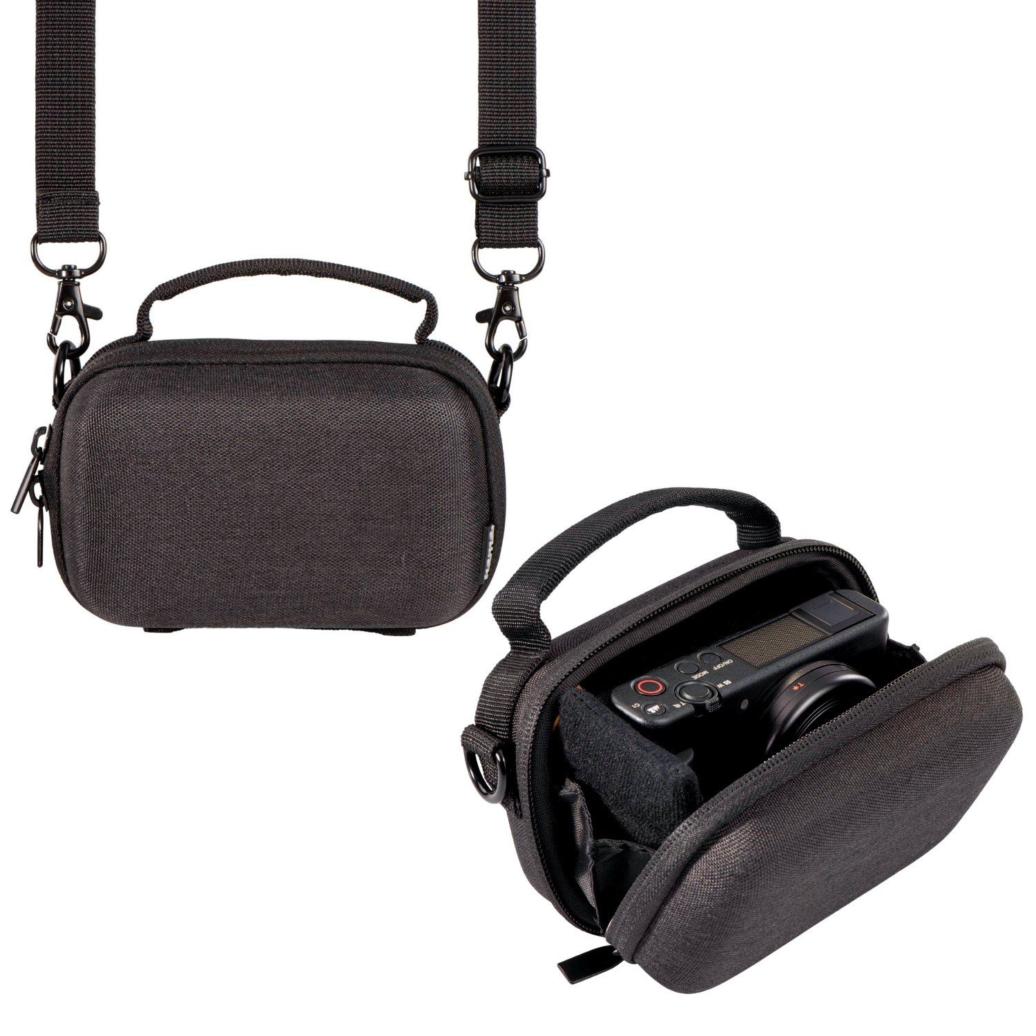 Kameratasche Hardcase Ambato 80R Kamera-Tasche Schwarz