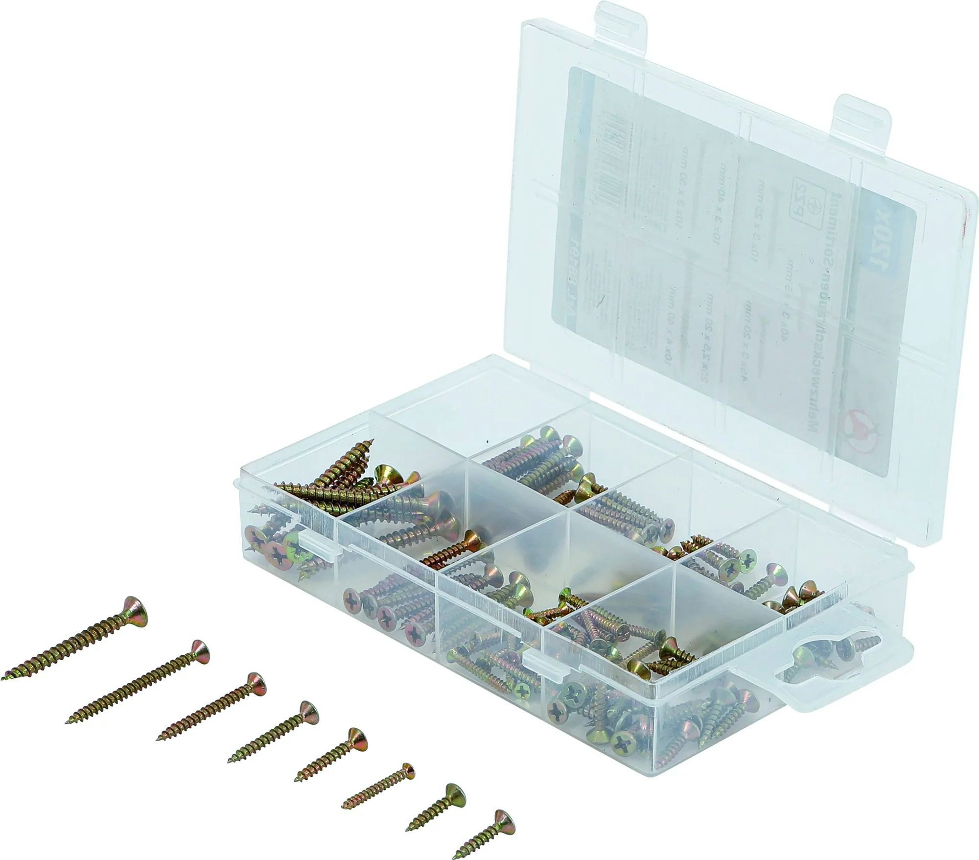 BGS Schrauben-Set Mehrzweckschrauben-Sortiment, 120-tlg., (120 St)
