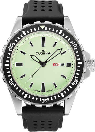 Dugena Quarzuhr Divers Friend, 4460679-1, Armbanduhr, Herrenuhr, Datum