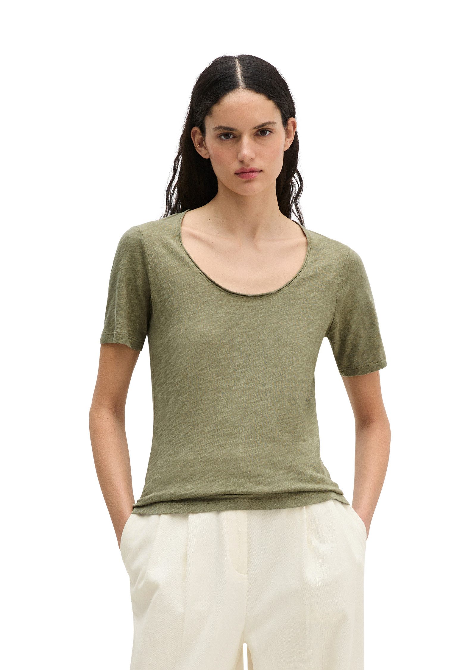 Marc O'Polo T-Shirt aus Slub-Jersey