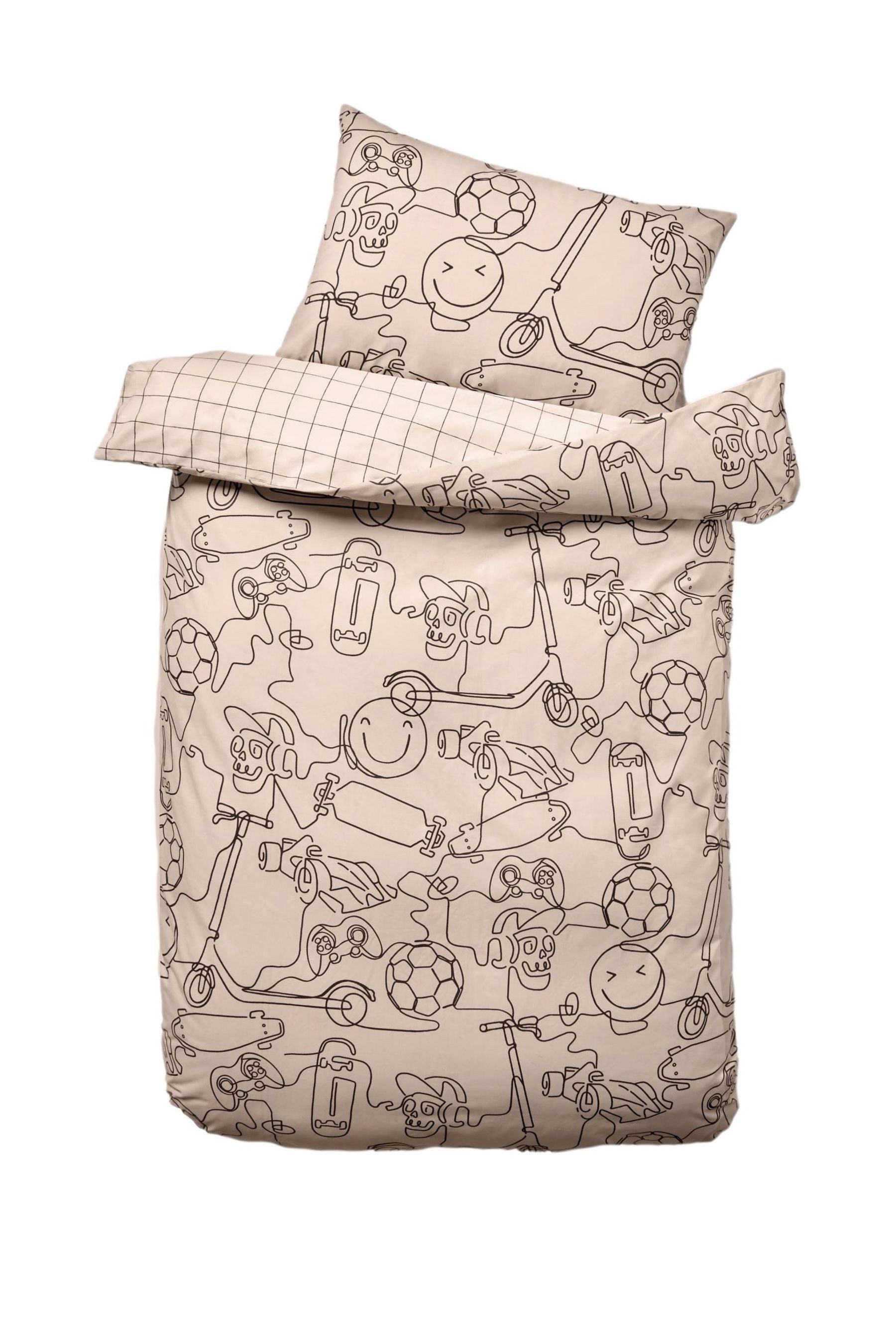 Next Bett-Set Bettbezug und Kissenbezug im Set, Bezug: Polyester (recycelt) günstig online kaufen