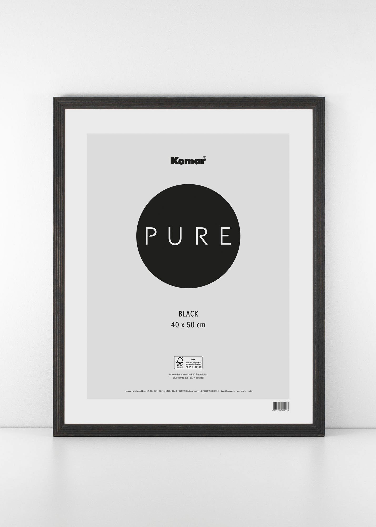 Komar Bilderrahmen Country Style Holz, Echtholzrahmen mit hochtransparentem günstig online kaufen