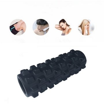 XDeer Saugglocke mit Massagerollen Faszienrolle mit 3D-Texturmassage,Mini-Massagerolle,Foam Roller, zur Muskelverspannungen lindern,Selbstmassage Fazienrolle für rücken