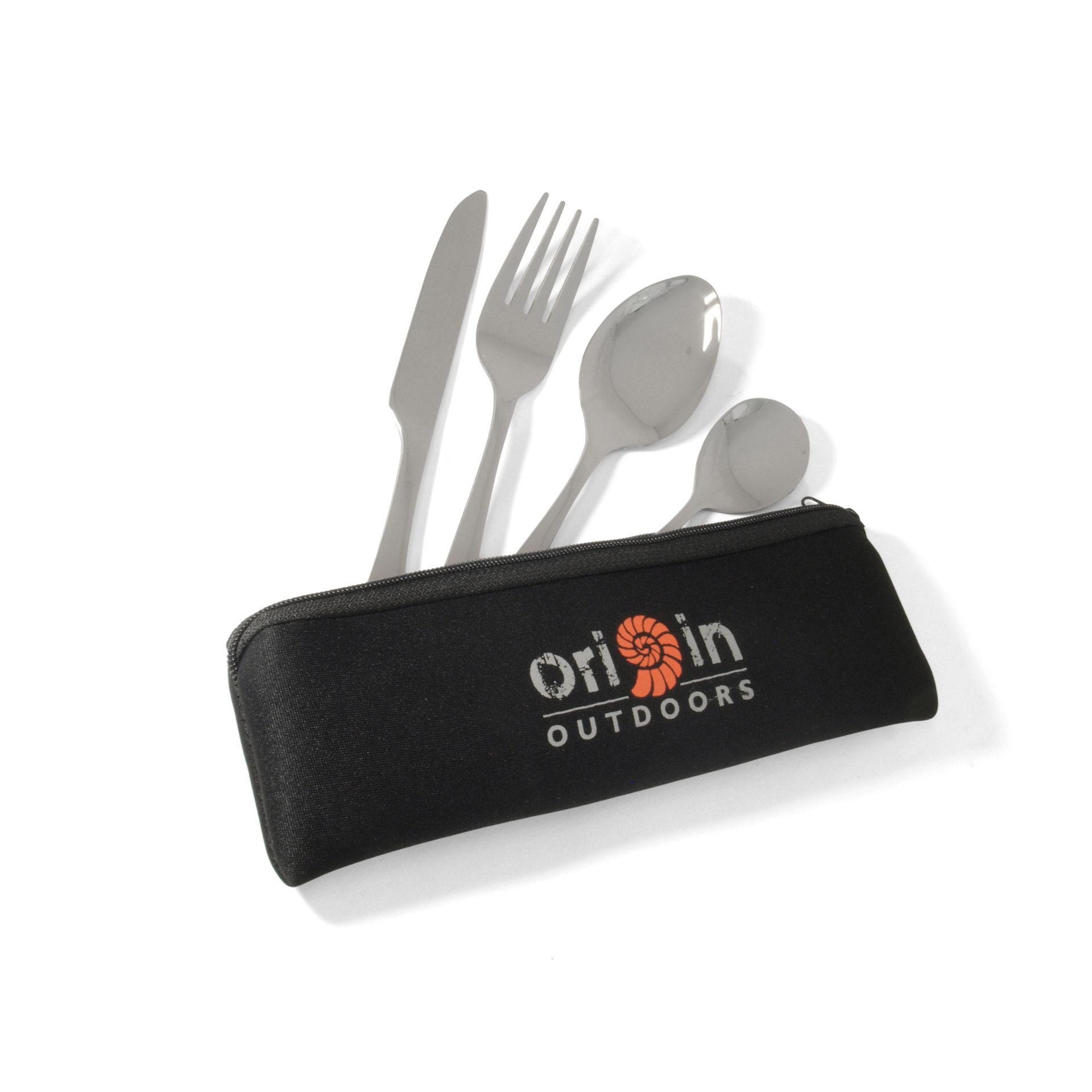 Origin Outdoors Campinglöffel Origin Outdoors Besteckset Biwak 'Dinner' – 4-teilig