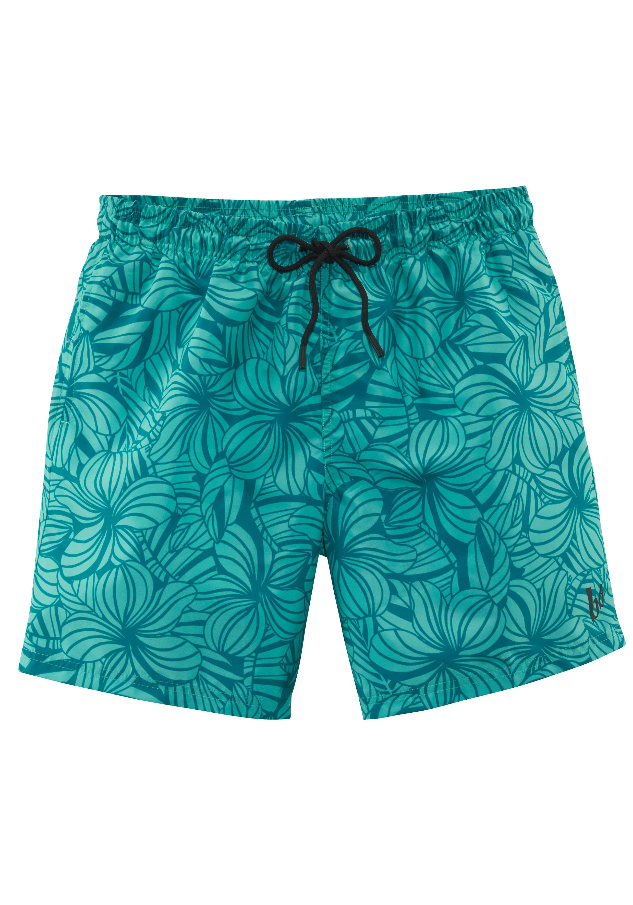 Bruno Banani Badeshorts "Riley", mit Logodruck günstig online kaufen