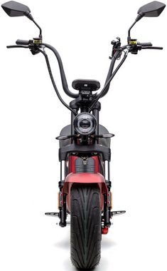 ECONELO E-Motorroller CHOPPER PXD 8, 2000 W, 45 km/h, Lenkrad höhenverstellbar