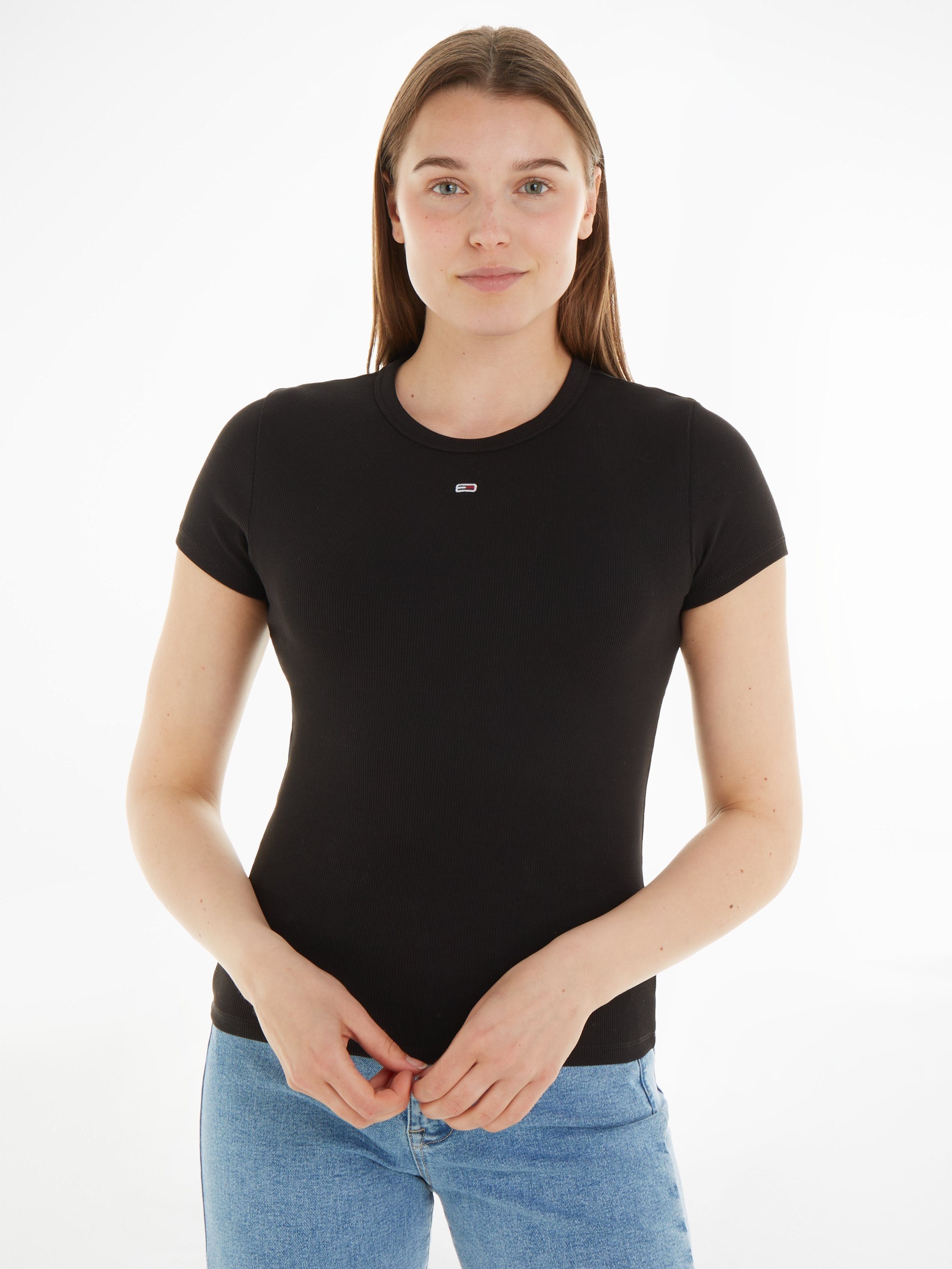 Tommy Jeans Curve T-Shirt Slim Essential günstig online kaufen