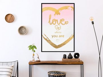 Artgeist Poster Love Is Where You Are []