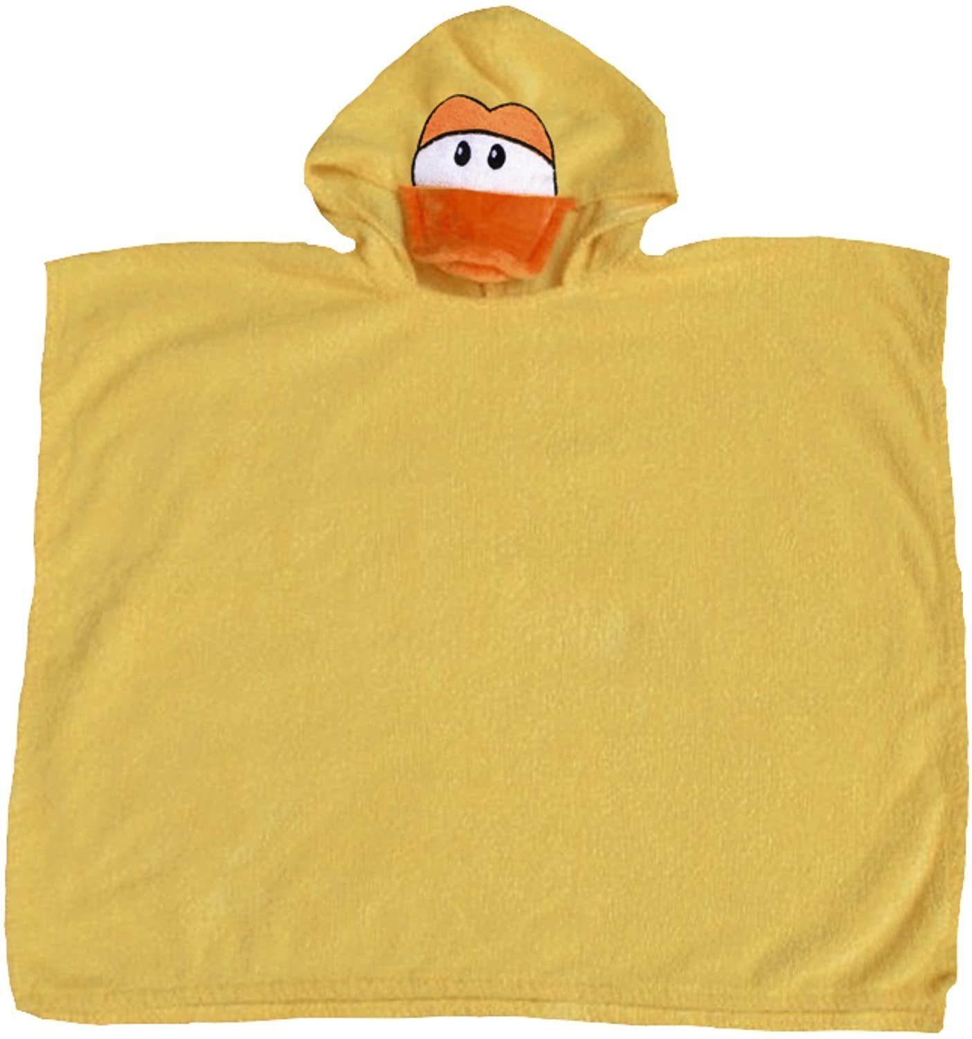 Nici Kuscheltier NICI 38027 - Badeponcho Ente (60x70cm), 60x70cm
