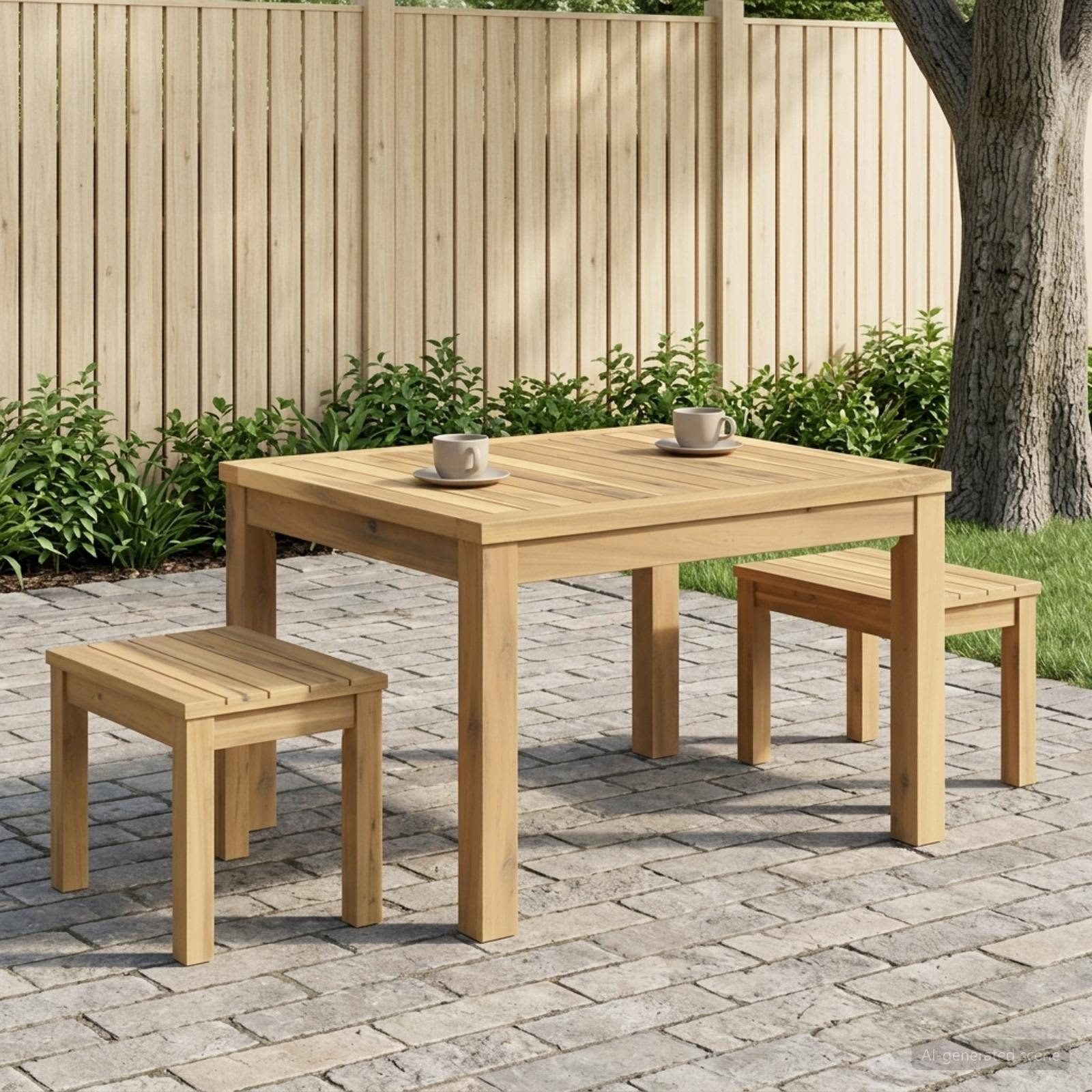 vidaXL Couchtisch Couchtisch Weiß 50 x 60,5 x 36 cm Massivholz (1-St)