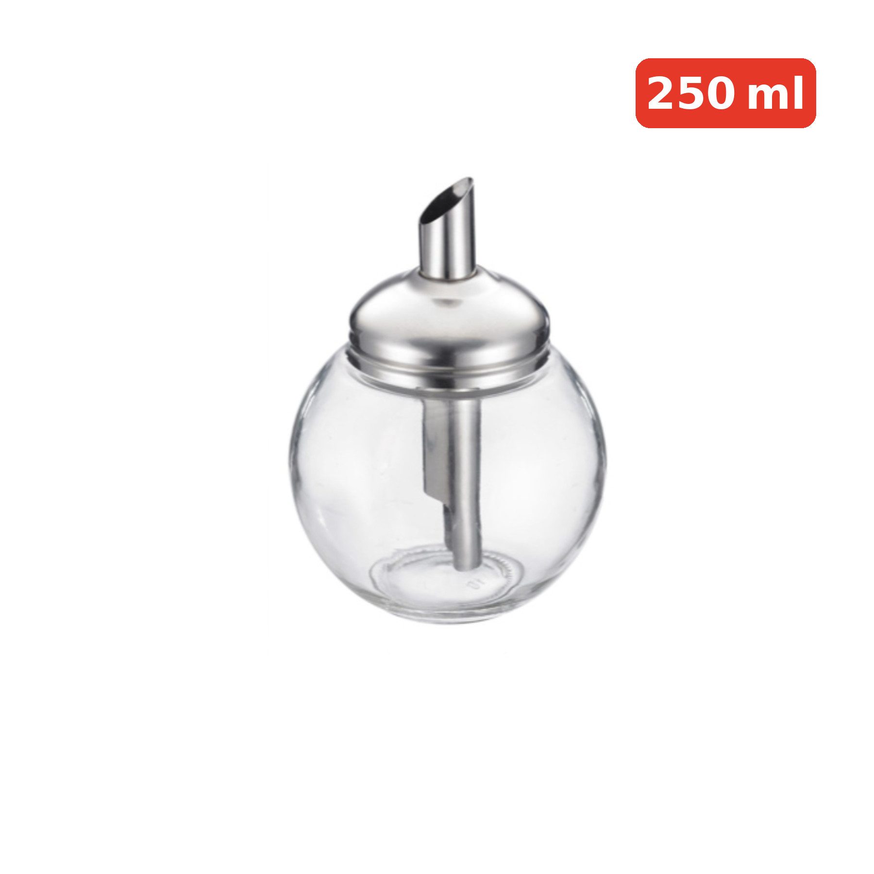 Thiru Zuckerstreuer - Zuckerdosierer - 250 ml - aus Edelstahl - präzise Dosierung