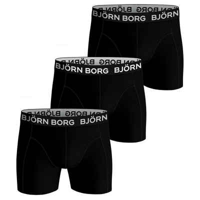 Björn Borg Boxershorts Essential Boxer 3er Pack Herren (3-St)