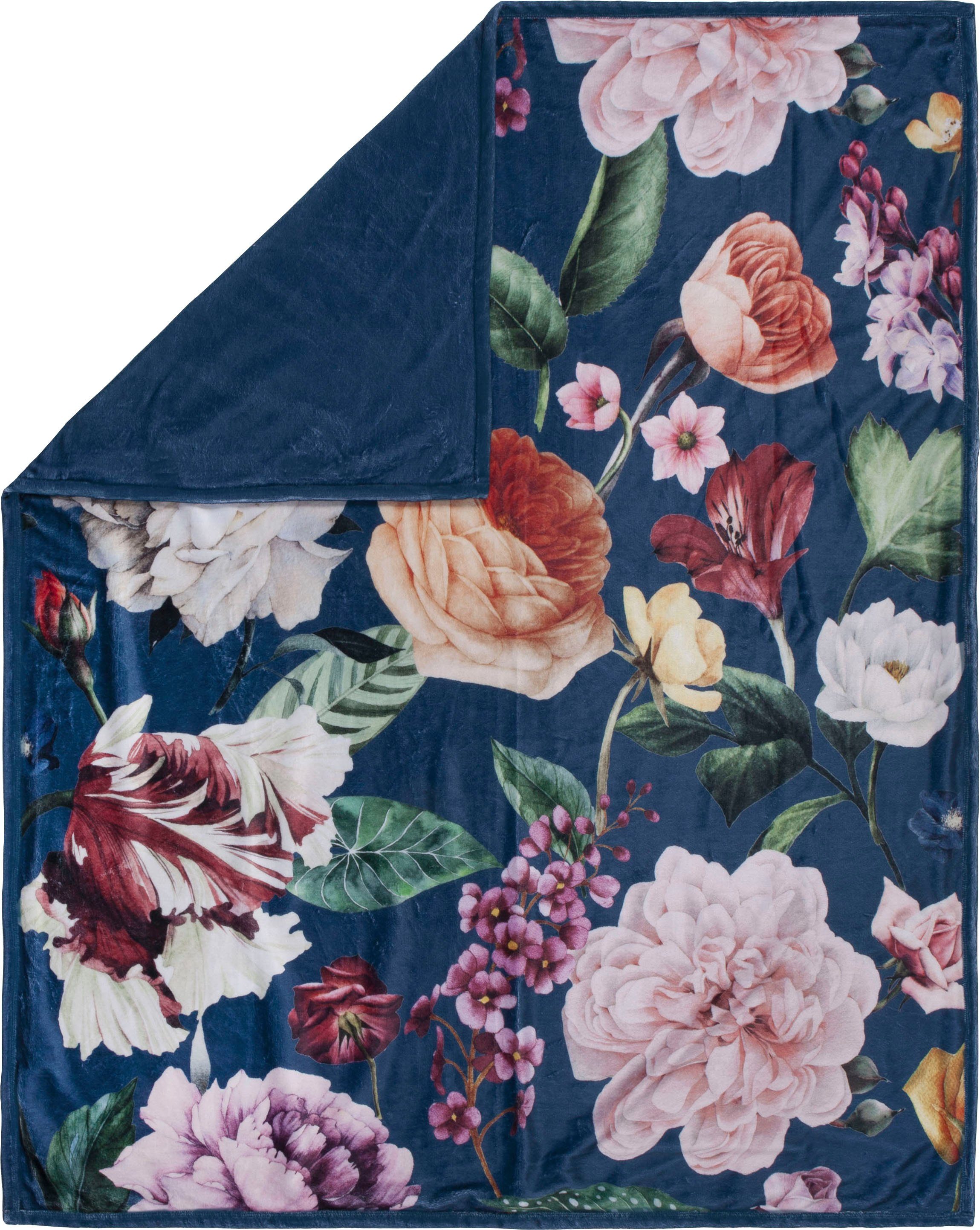 Plaid Fiori, Descanso, Sehr Weich, Kuscheldecke, günstig online kaufen