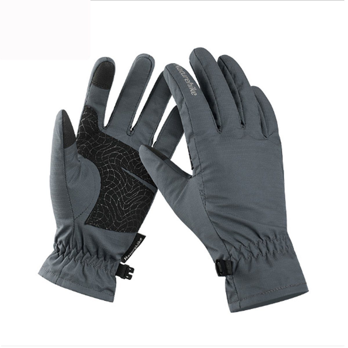 Naturehike Skihandschuhe Warme Handschuhe Touchscreen Wasserdicht Anti-Rutsch Winter bis -35℃ Radfahren Ski Snowboard Grau