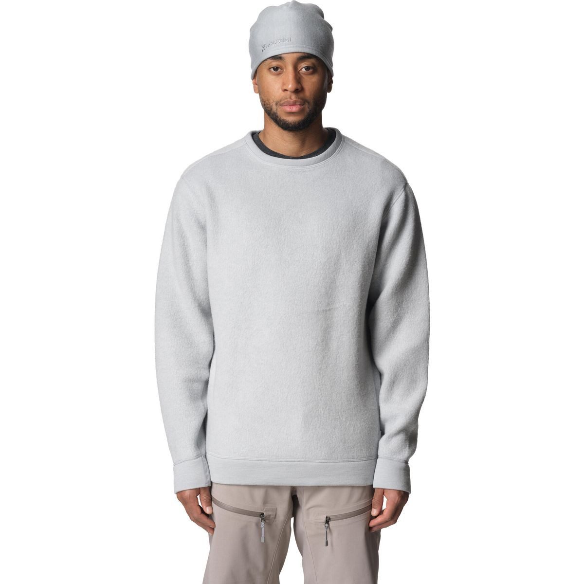 Houdini Fleecejacke M's Alto Wool Crew Vielseitiger und nachhaltiger Midlayer aus Merinowolle und Tencel®