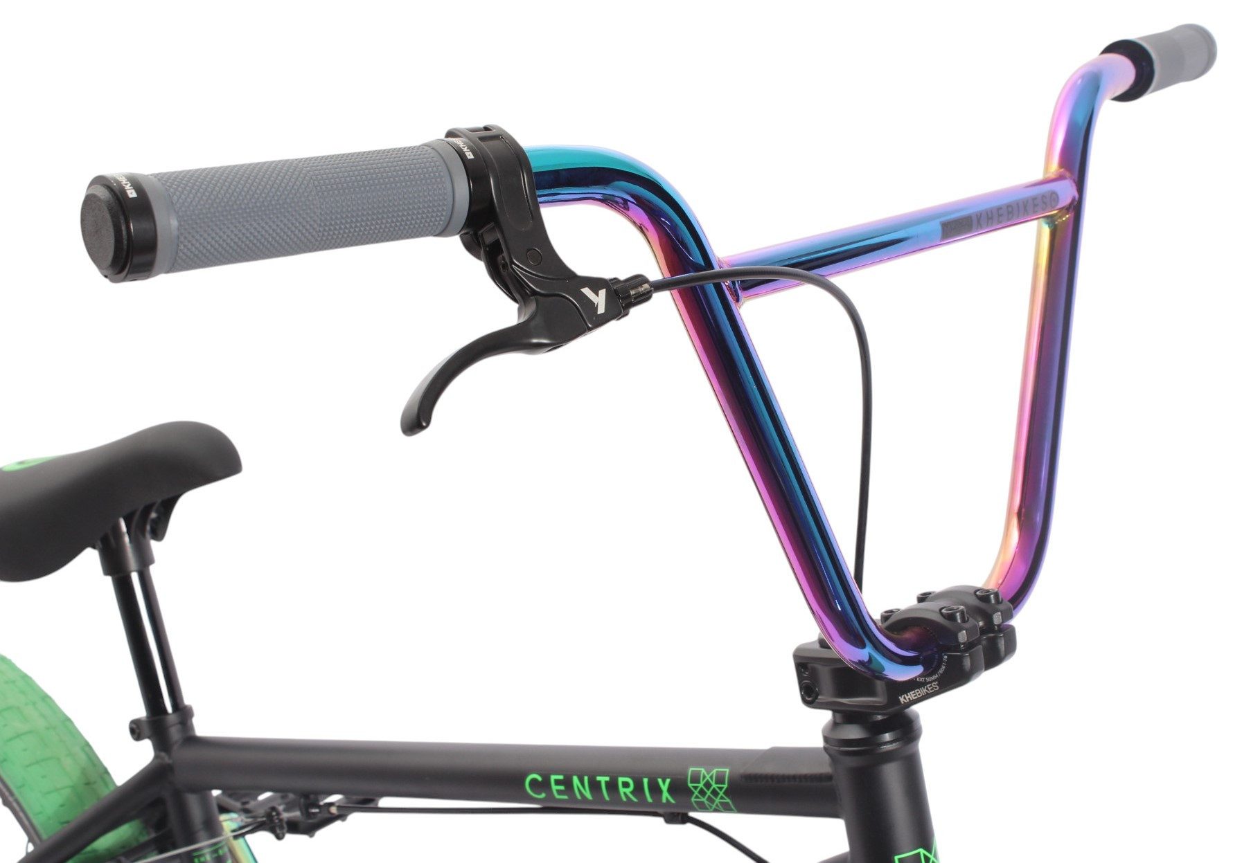 KHEbikes BMX bike KHE CENTRIX 20", 10.6 kg, HiTen frame, 360° rotor, Oil Slick parts, 1 gear