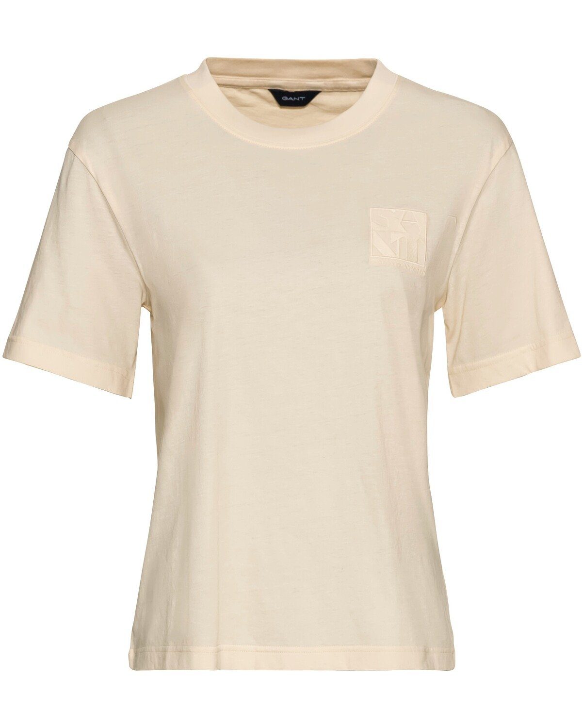 Gant T-Shirt T-Shirt Tonal Embroidery Quadrat