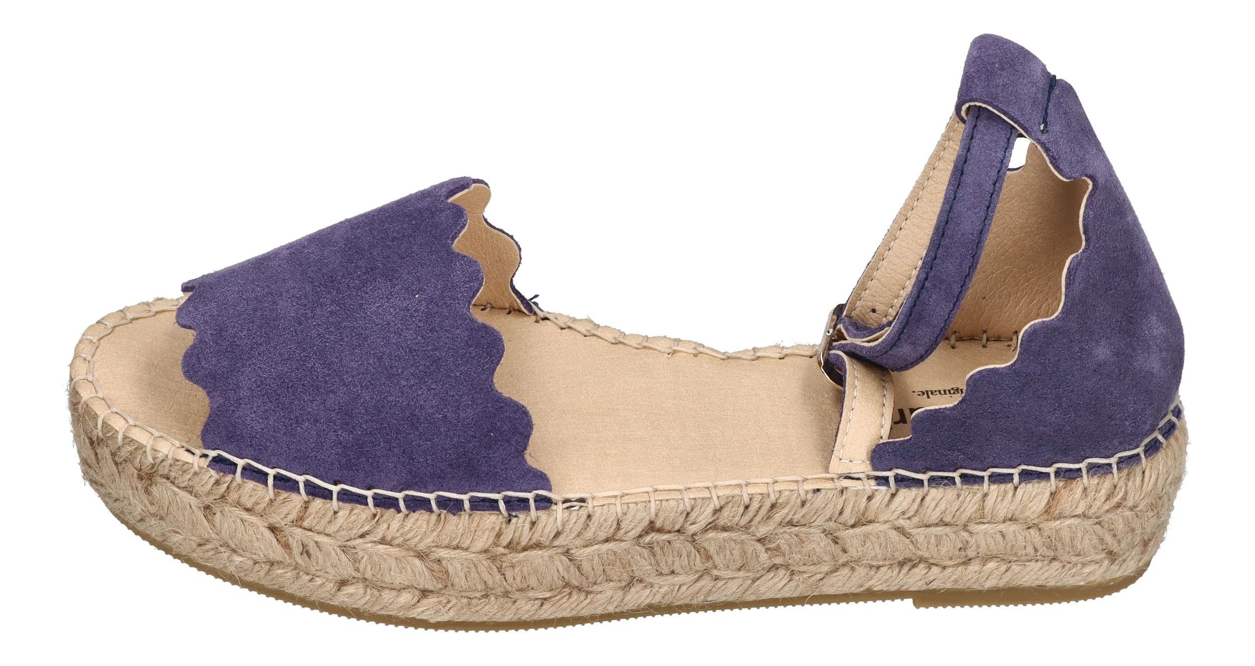 espadrij l´originale LYON Sandalette Dusty Blue