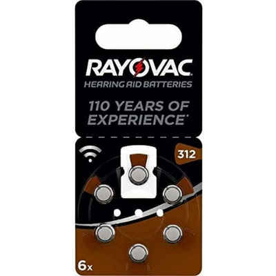 RAYOVAC V 312 AU-6MFAS / 4607 Batterie