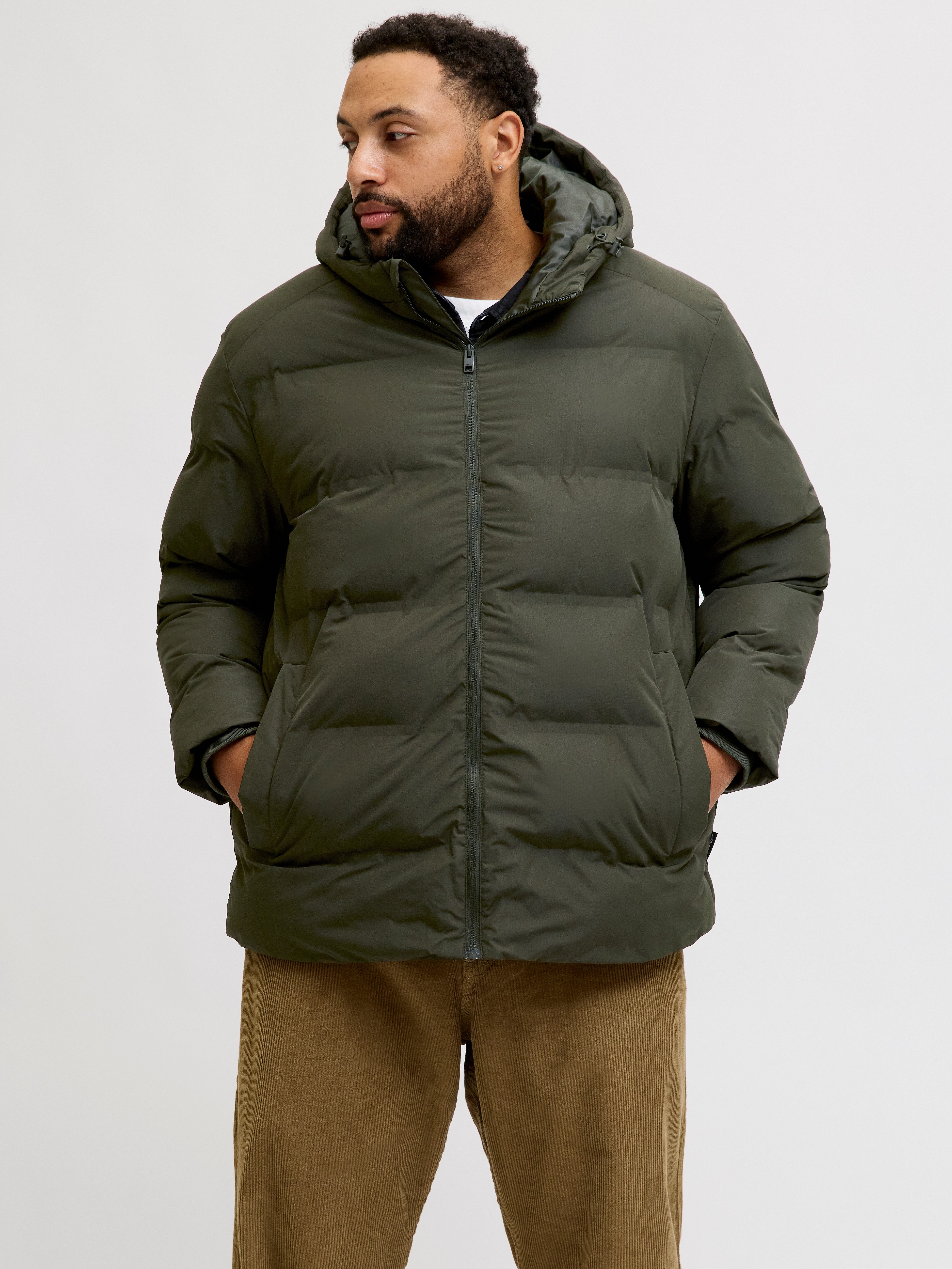 Jack & Jones PlusSize Steppjacke JJESOHO PUFFER HOOD SN PLS günstig online kaufen