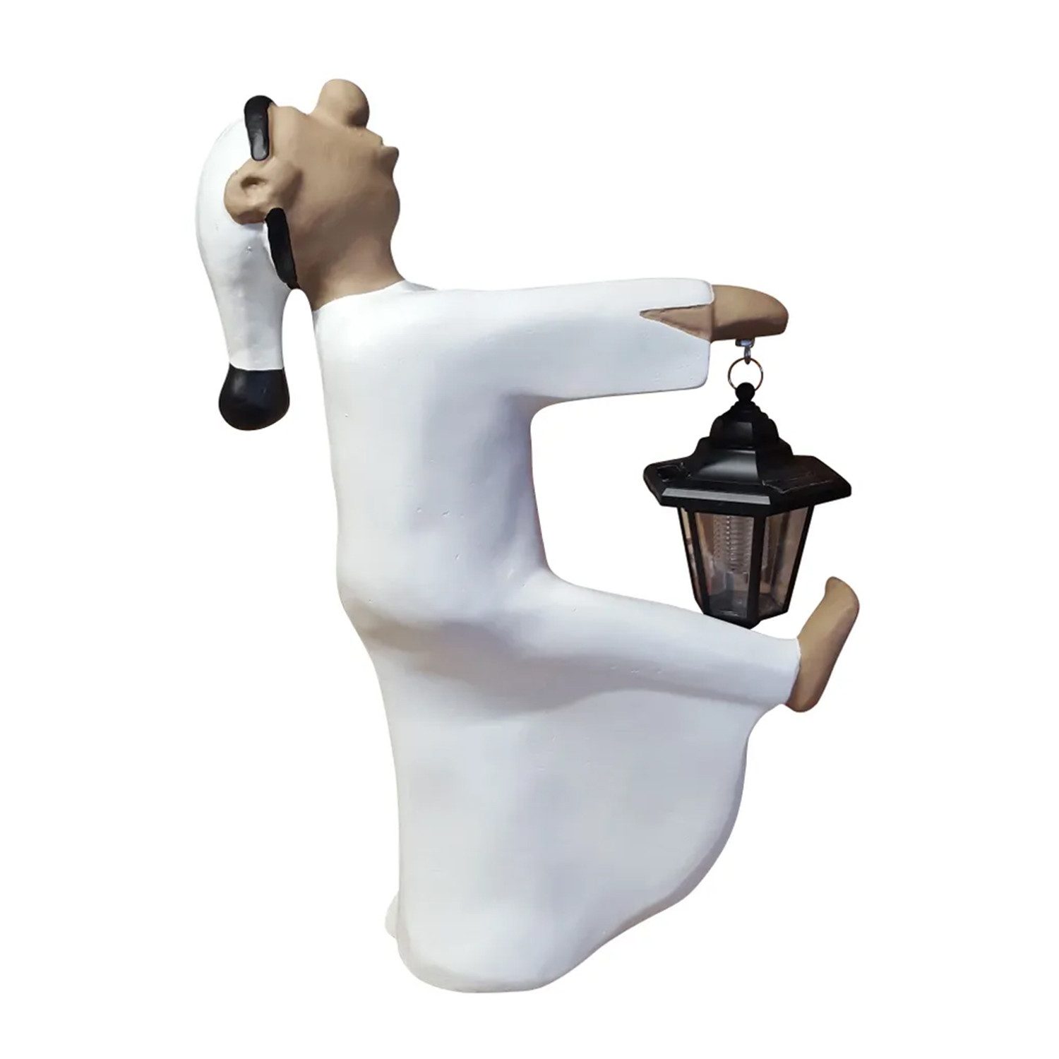 Fachhandel Plus Dekofigur Schlafwandler Fritz mit LED-Solarlaterne Firstsch günstig online kaufen