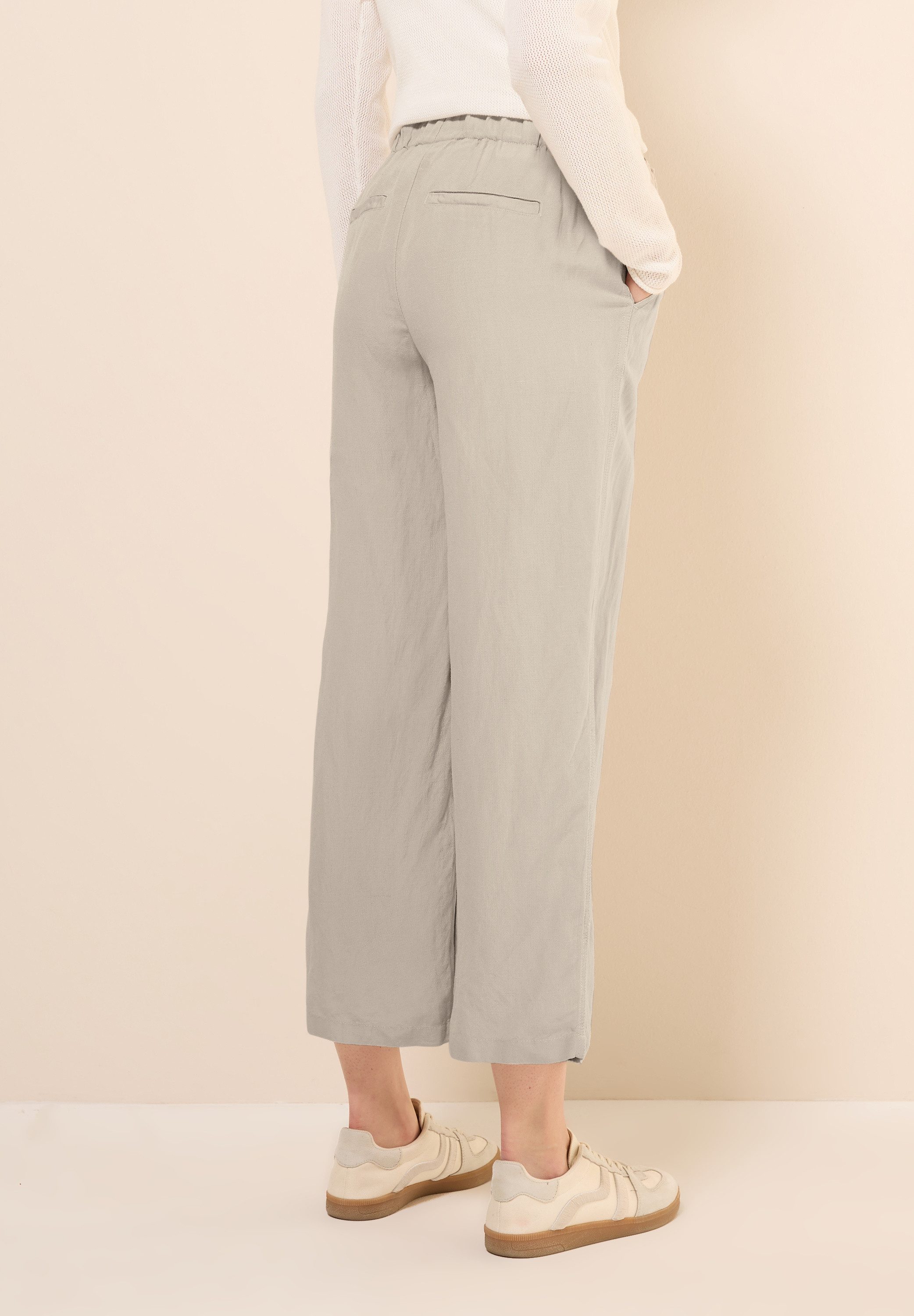 CECIL Leinenhose Style Neele mit Kordelzug günstig online kaufen