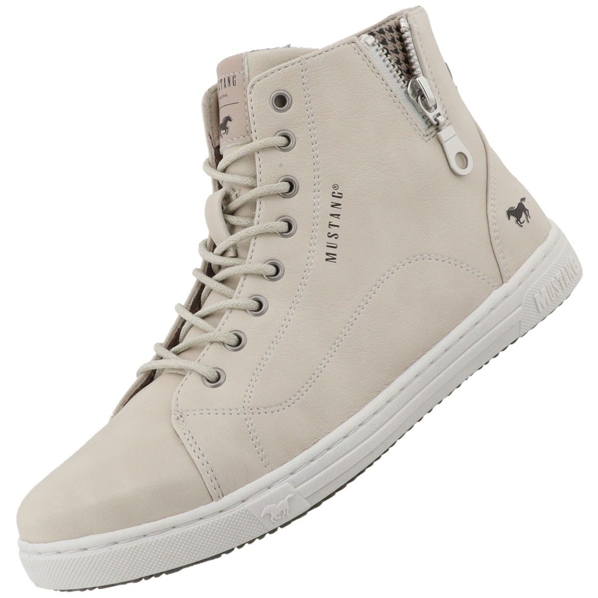 Mustang Shoes 15M0342001-ivory Stiefelette günstig online kaufen