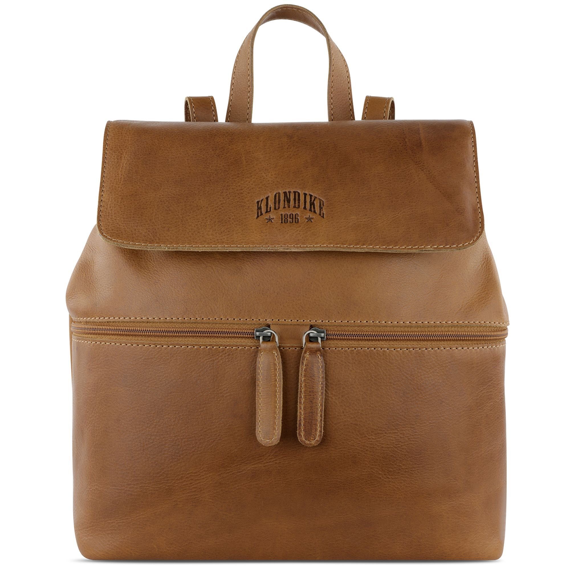 Klondike 1896 Cityrucksack Gold, Leder