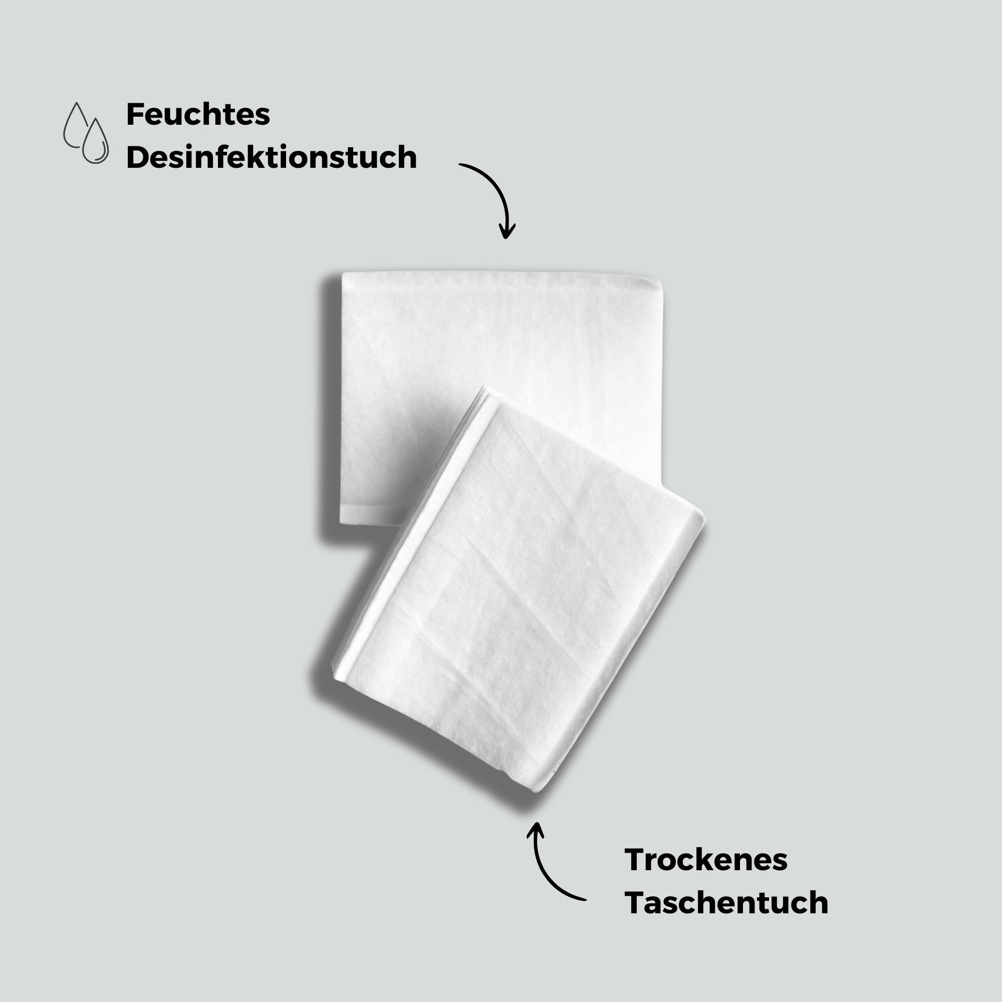 HappyPee Kette mit Anhänger 10 x Einweg Notfall WC für unterwegs + Hygienetücher, Frauen & Herren (10-tlg) – Bild 4 von 5