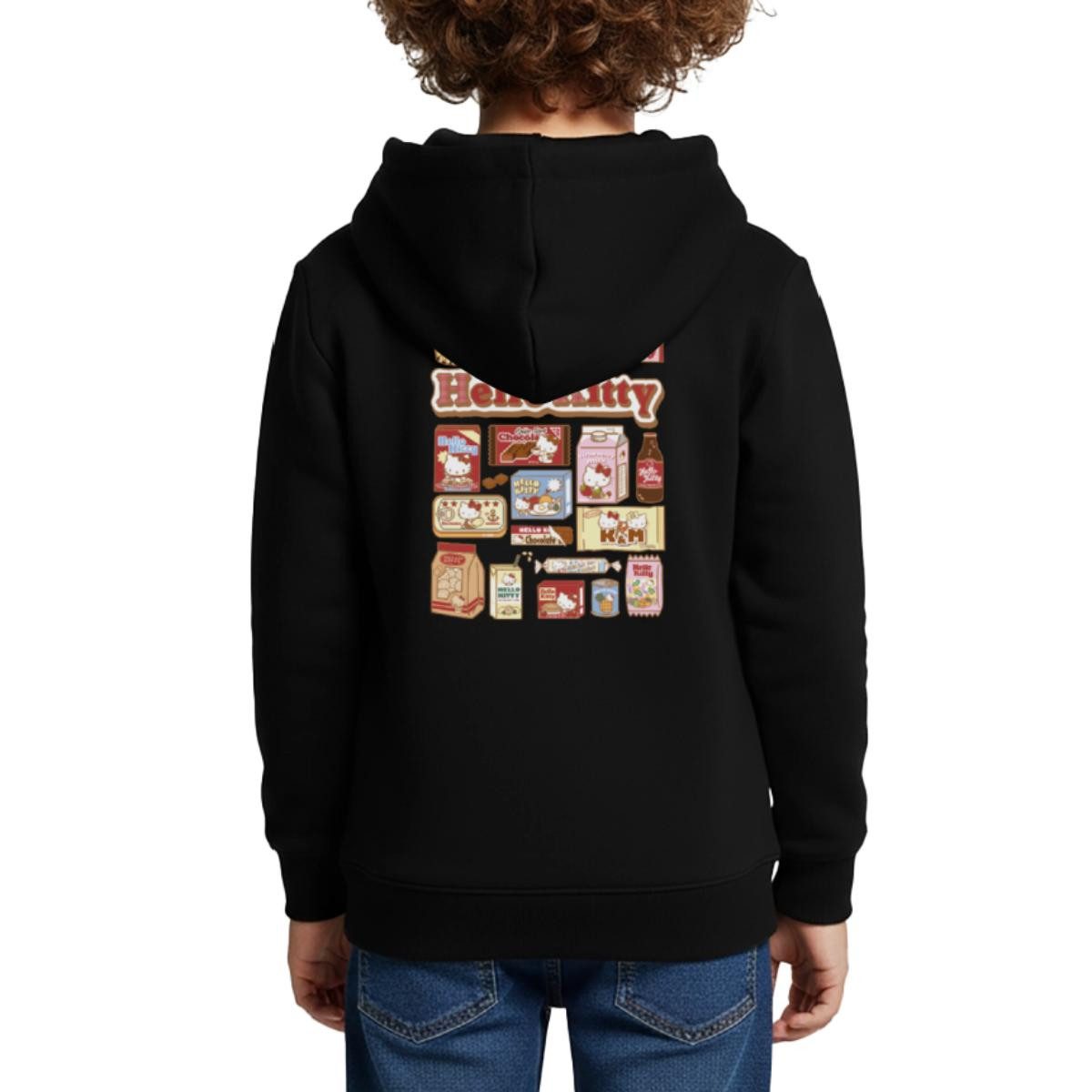 Hoodie Hello Kitty Snack Collage Kinder Premium Hoodie