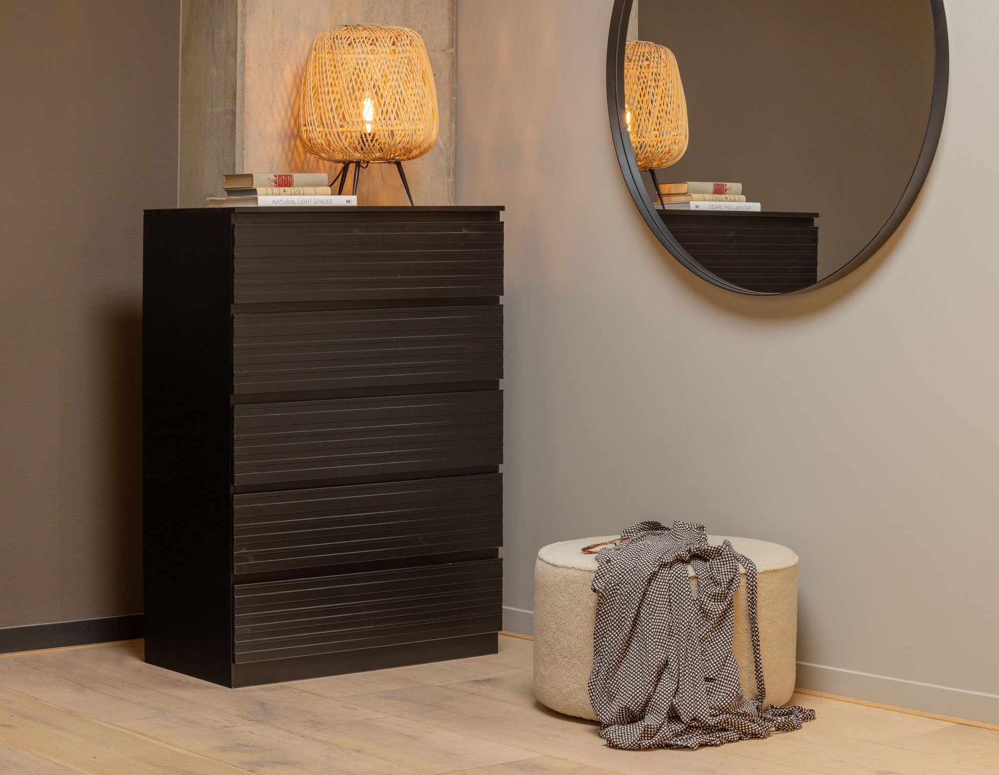 WOOOD Hocker Sara, runde Form, vielseitig günstig online kaufen