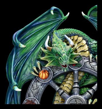 Figuren Shop GmbH Dekoobjekt Wandrelief Drache - Year of the Magical Dragon - Anne Stokes Fantasy Deko