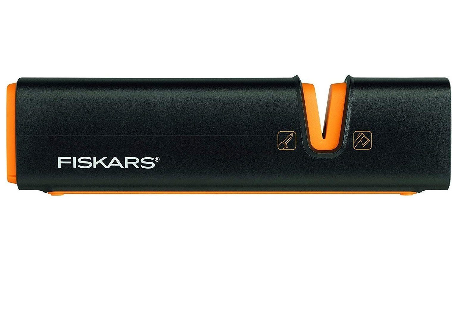 Fiskars Axt- und Messerschärfer Xsharp Messerschärfer Axtschärfer, Keramik Schleifkopf Axtschärfer, Messerschleifer, Rollschleifer Messerschleifer Messer Schärfen