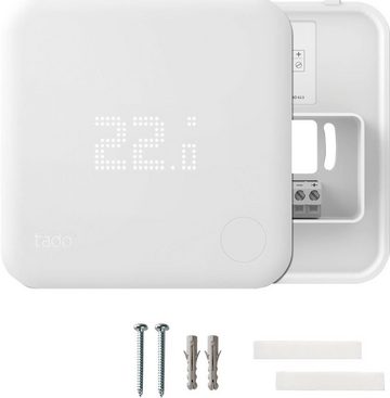 Tado Raumthermostat Smart Thermostat (verkabelt) 2er Set, (Set, 2-St)